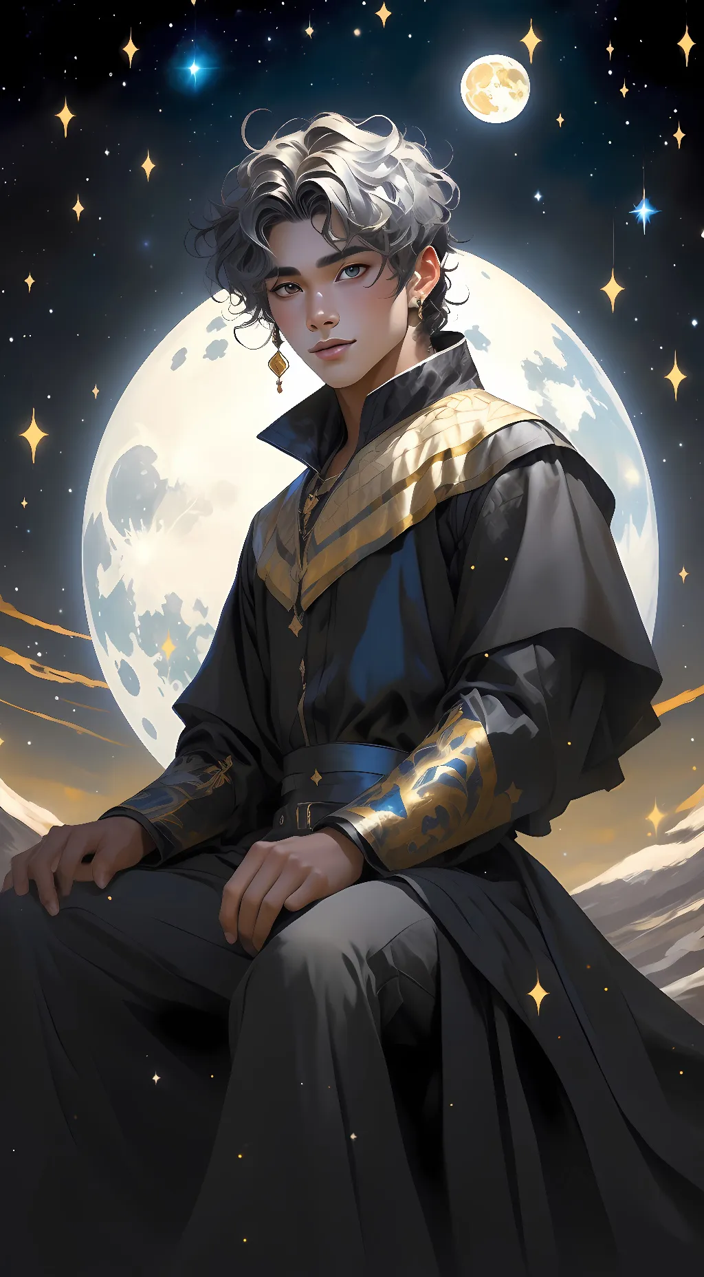 ai character: Sirius background