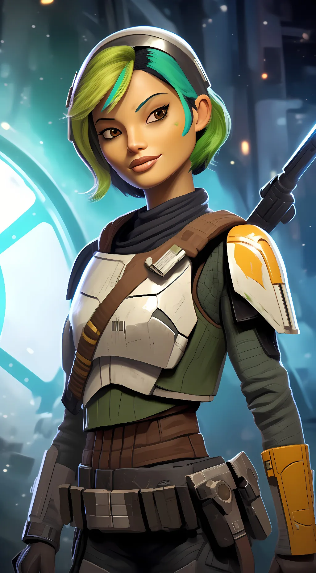 ai character: Sabine wren background