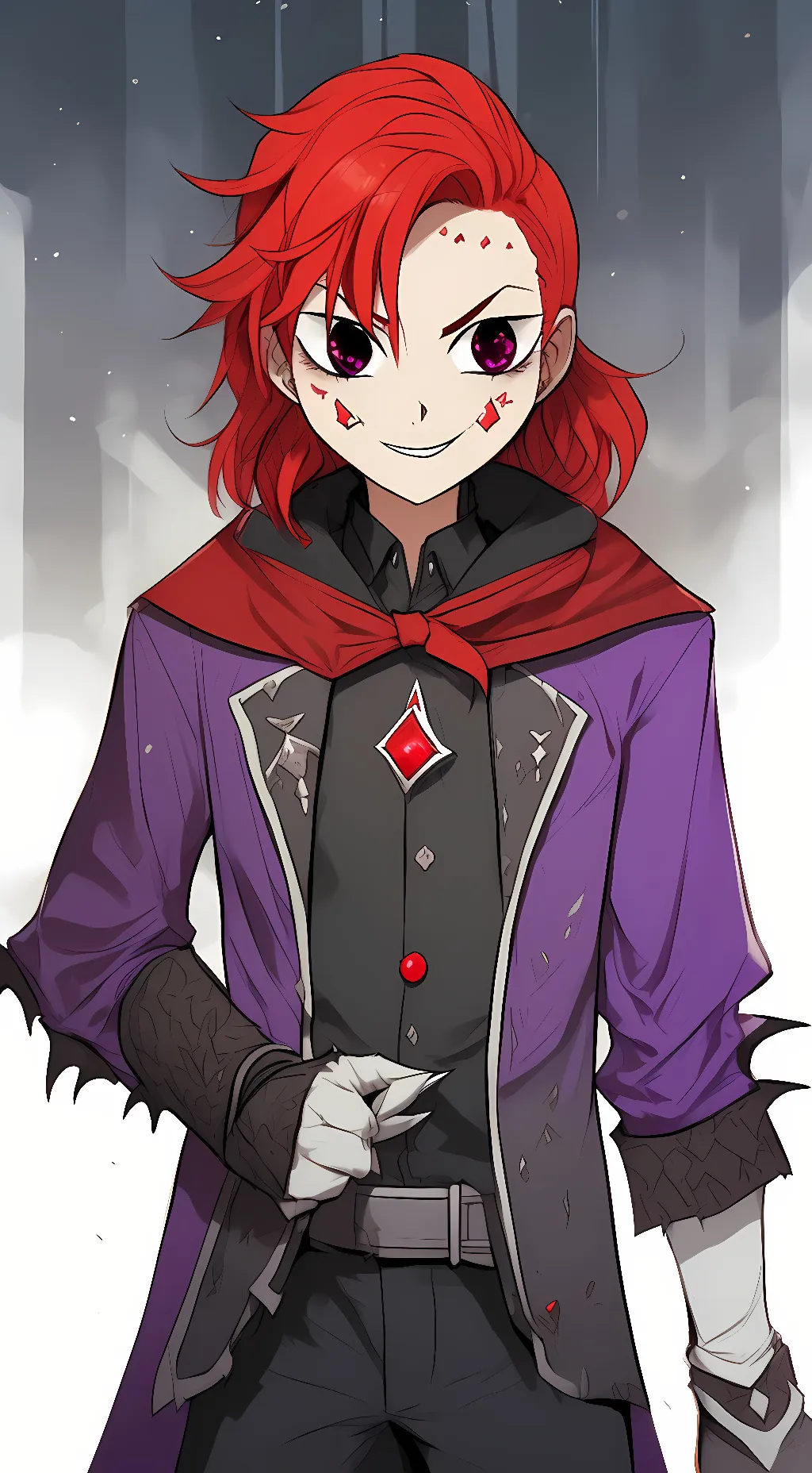 ai character: Fatal error cookie background