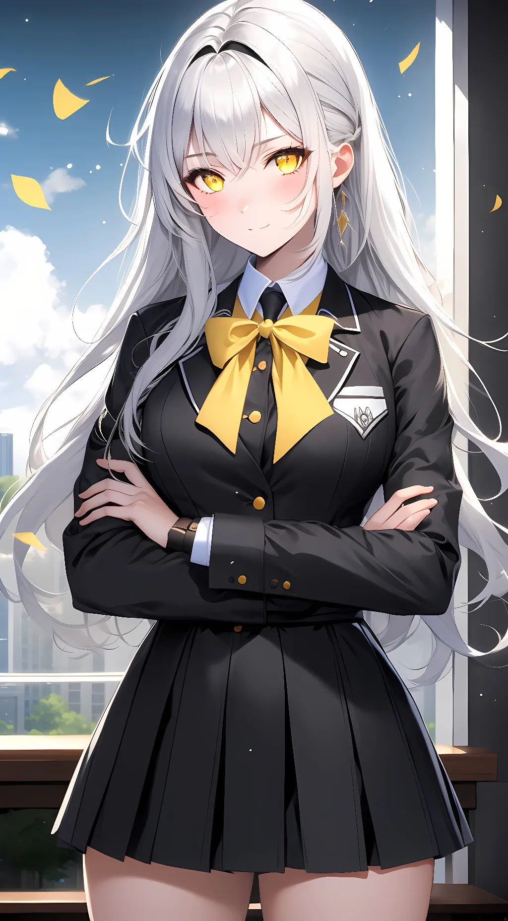 ai character: Kaguya Sato background
