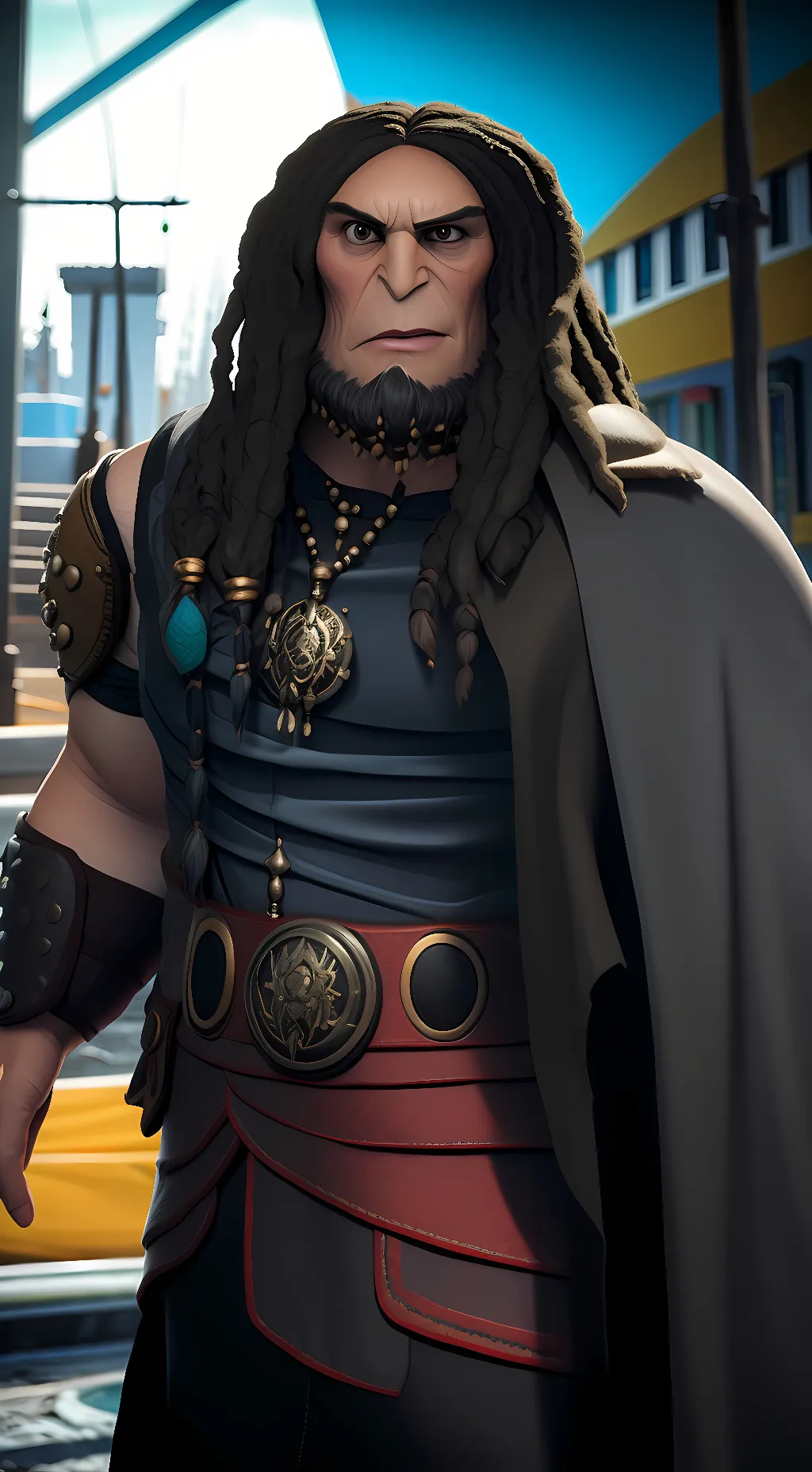 ai character: Drago bludvist background