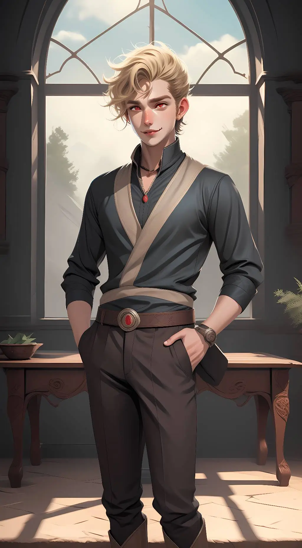 ai character: Ivan rivers background