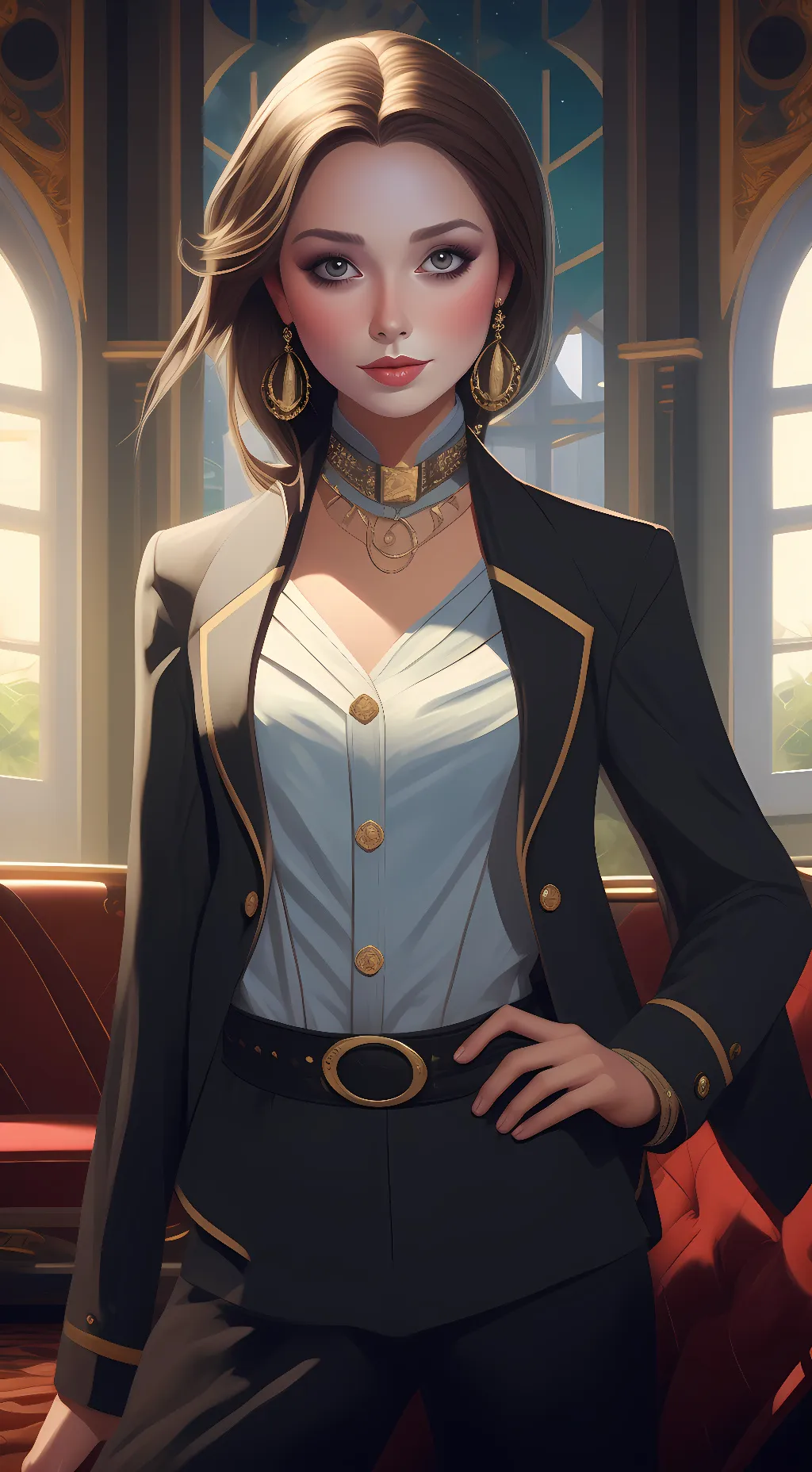 ai character: Lizzy background