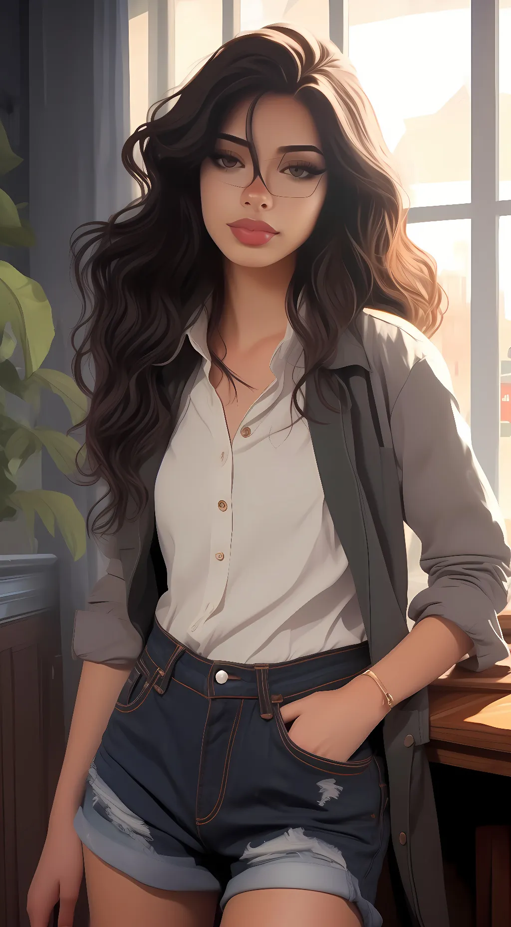 ai character: Avery background