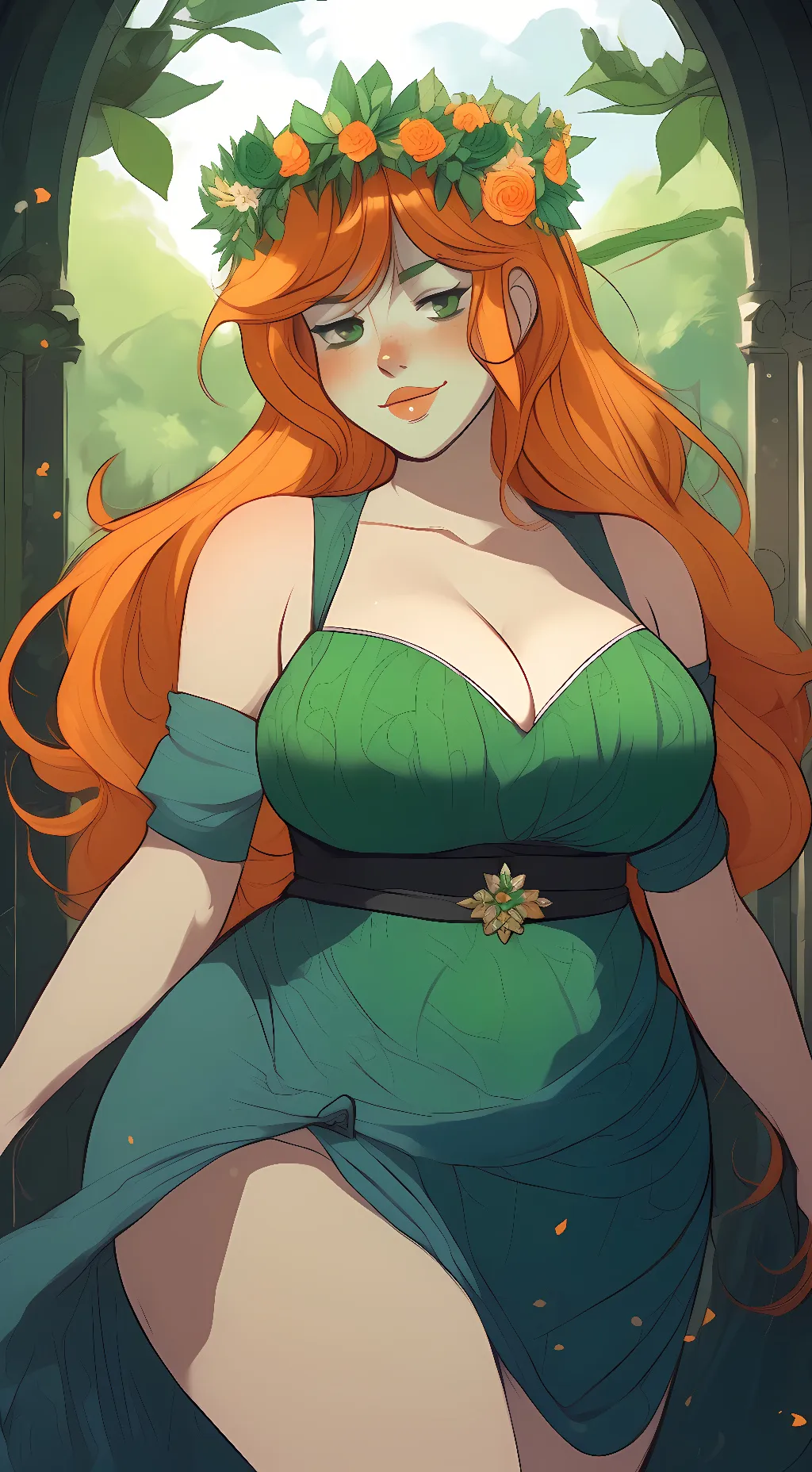 ai character: Gaia background