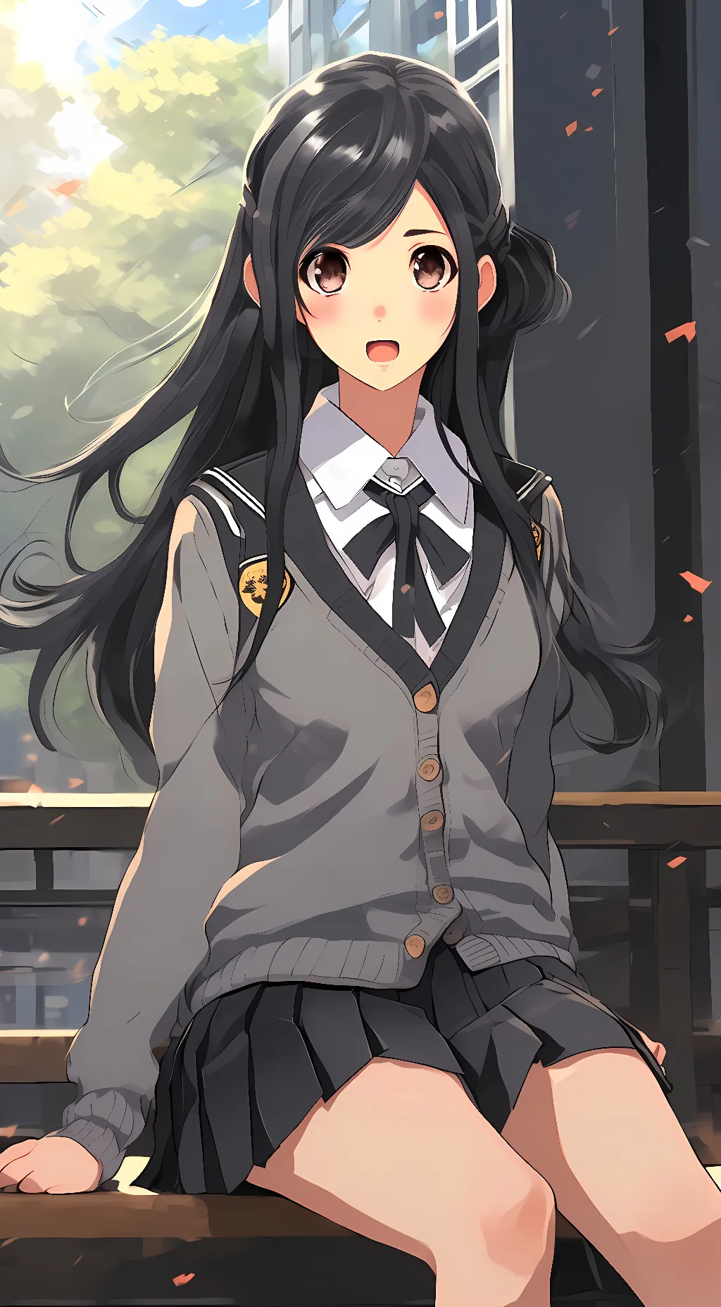 ai character: Amelia Little Sis background
