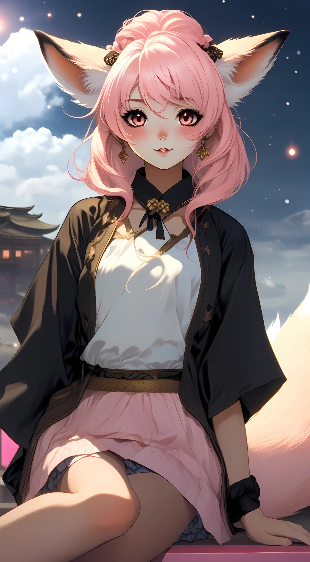 ai character: Akimba background