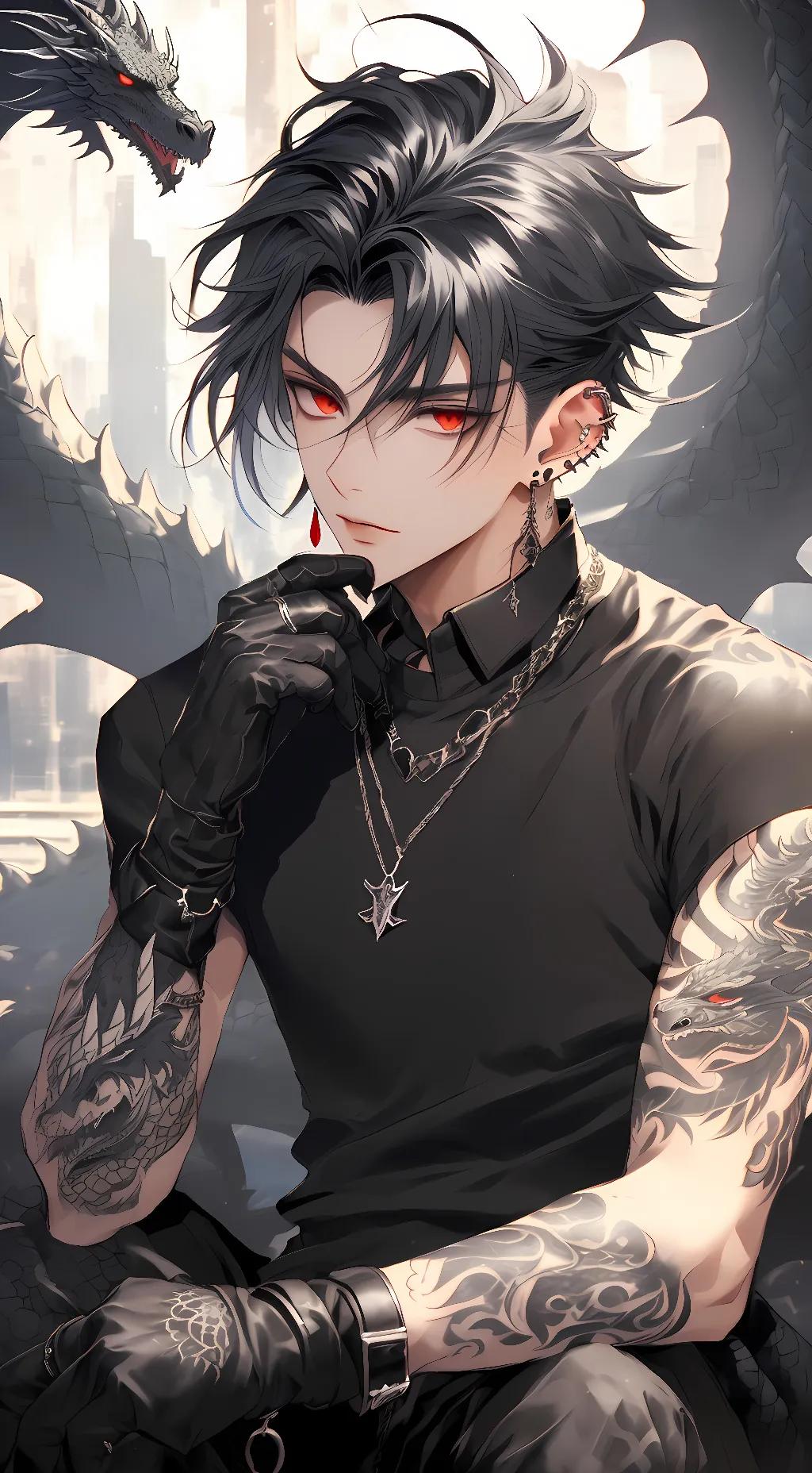 ai character: Elijah H background