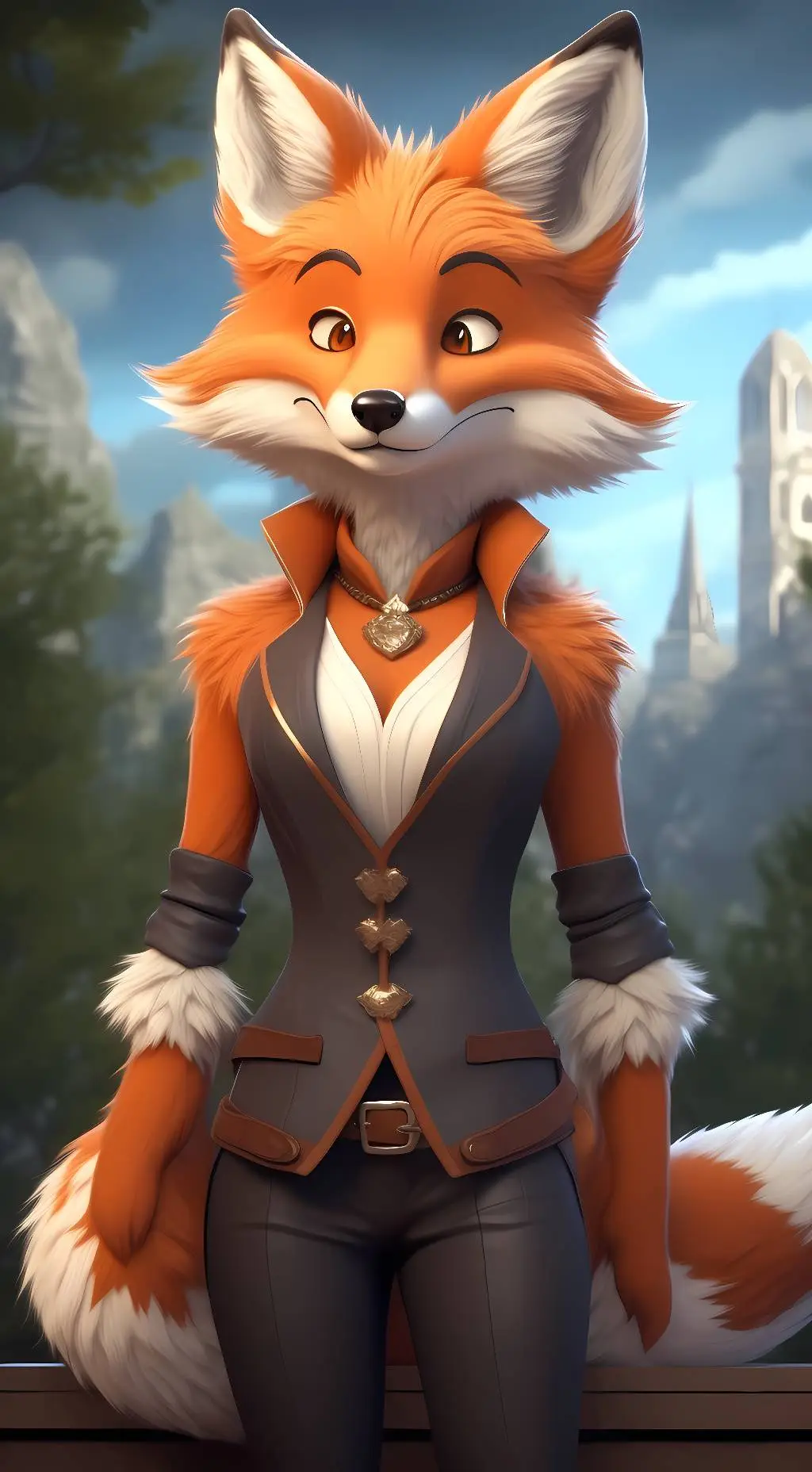 ai character: Alice River background