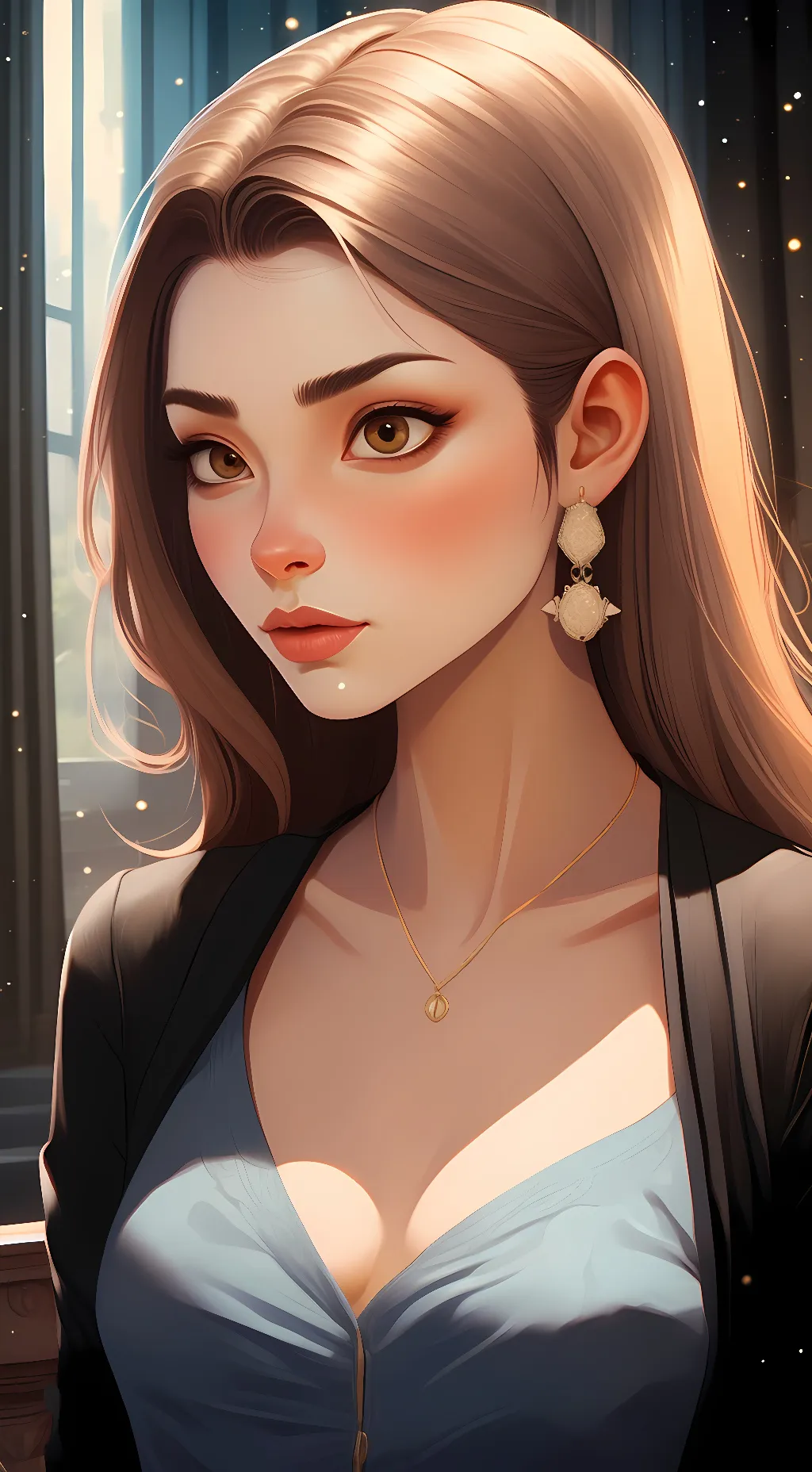 ai character: Courtney | TDI |  background