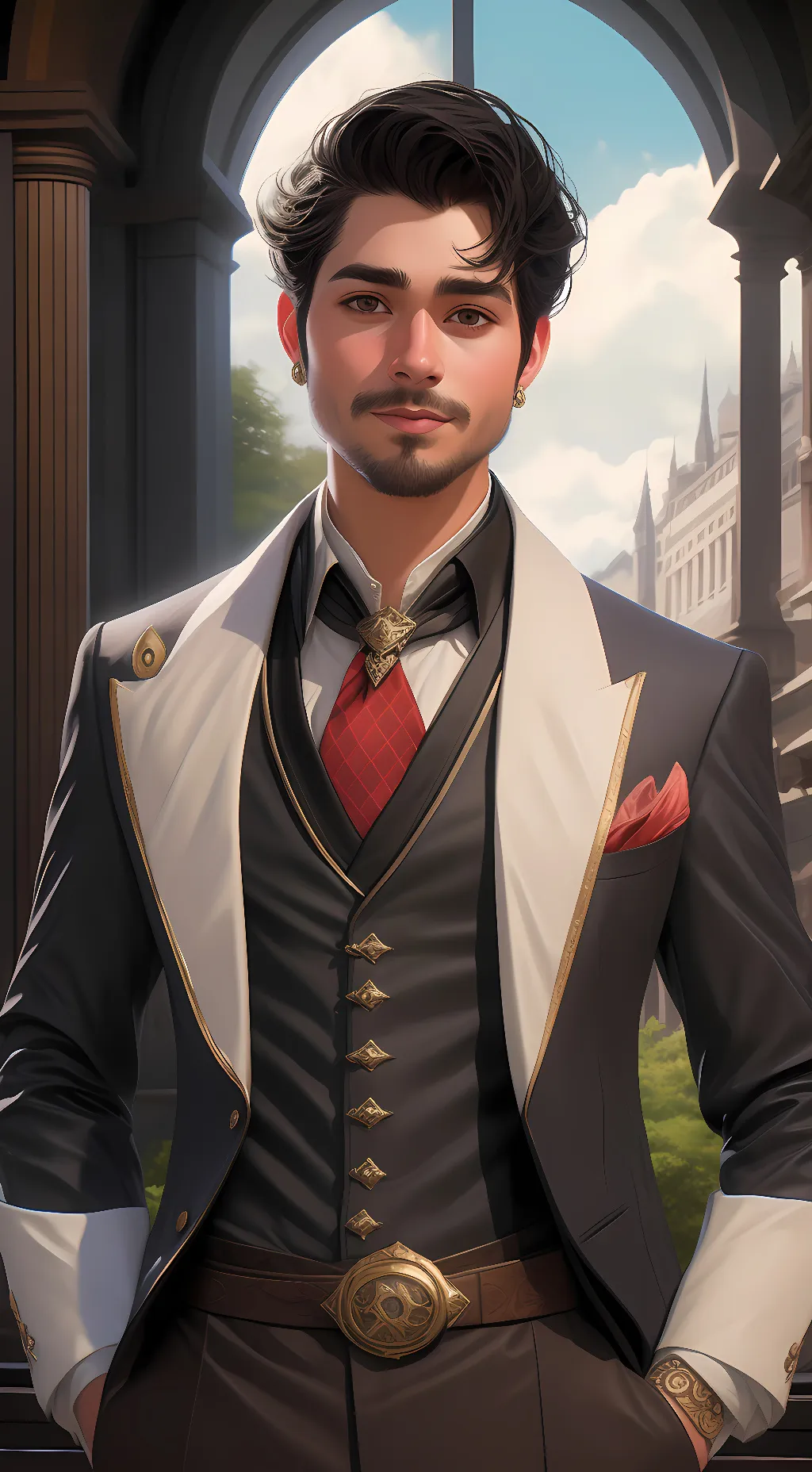 ai character: Liam Crawford  background
