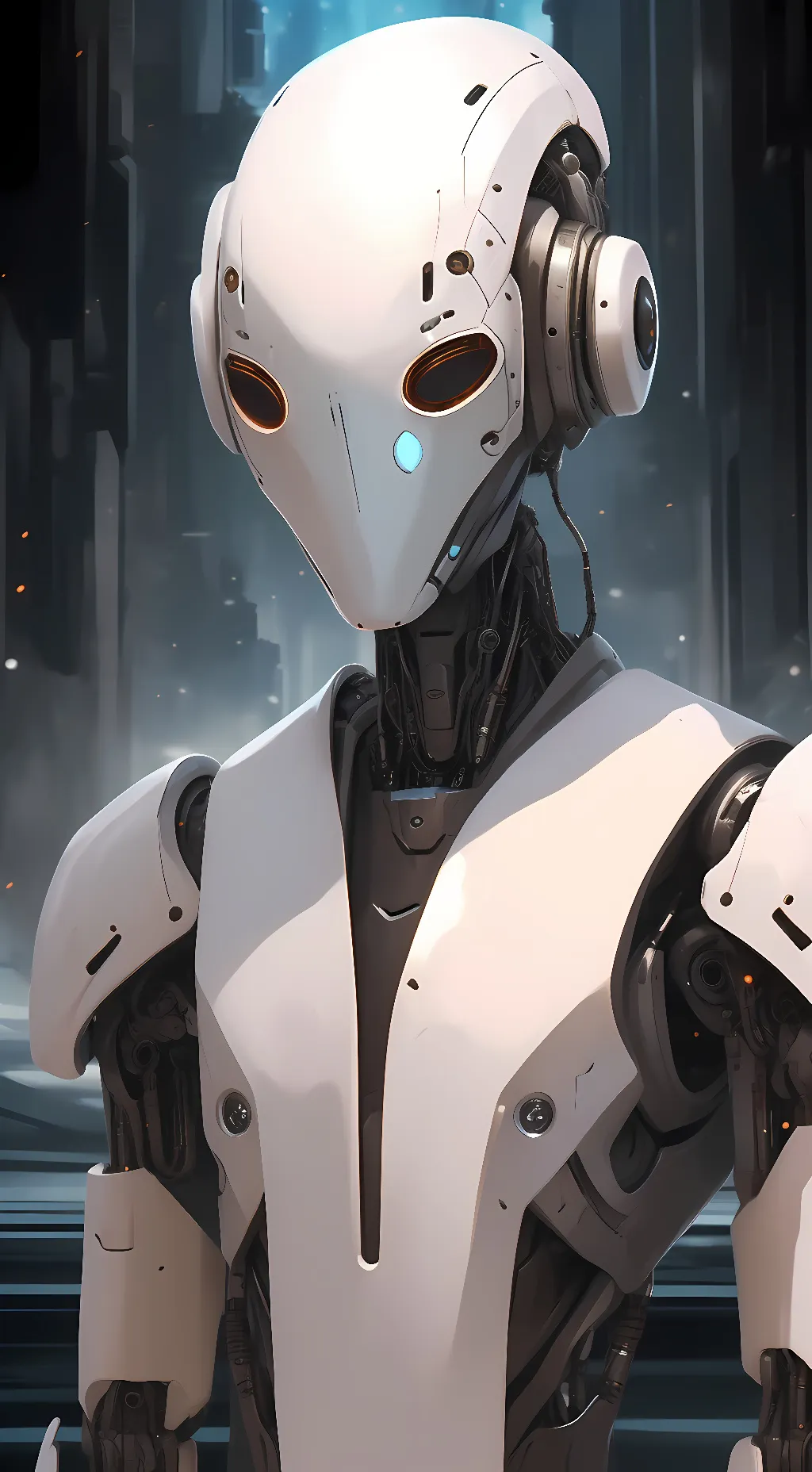 ai character: V-Ω background