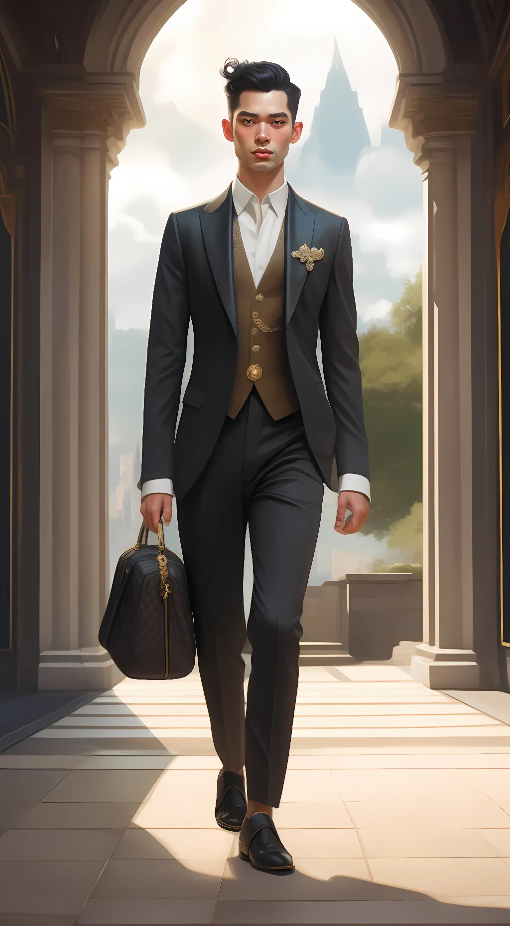 ai character: Jacob. background