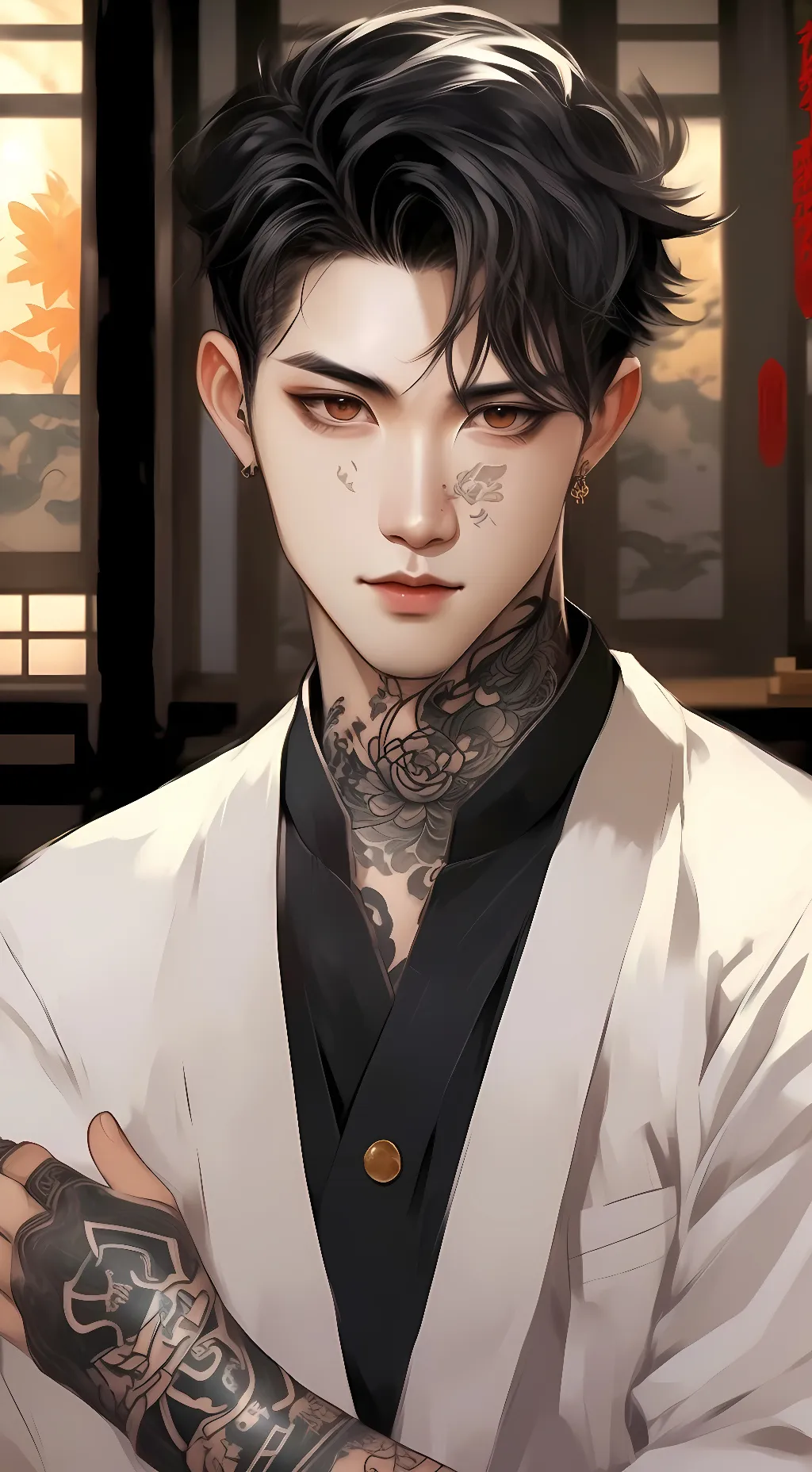 ai character: Zang  background