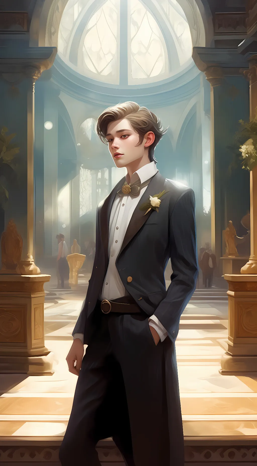 ai character: Oliver James background