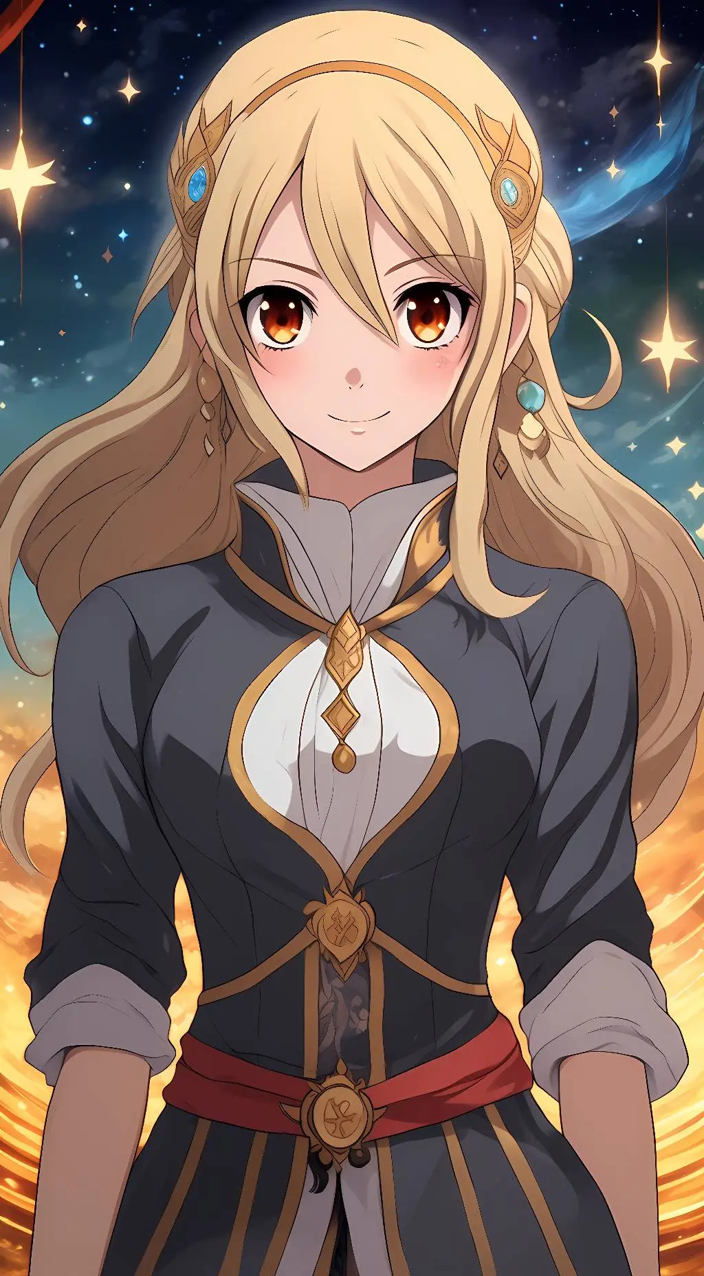 ai character: Lucy Heartfilia background