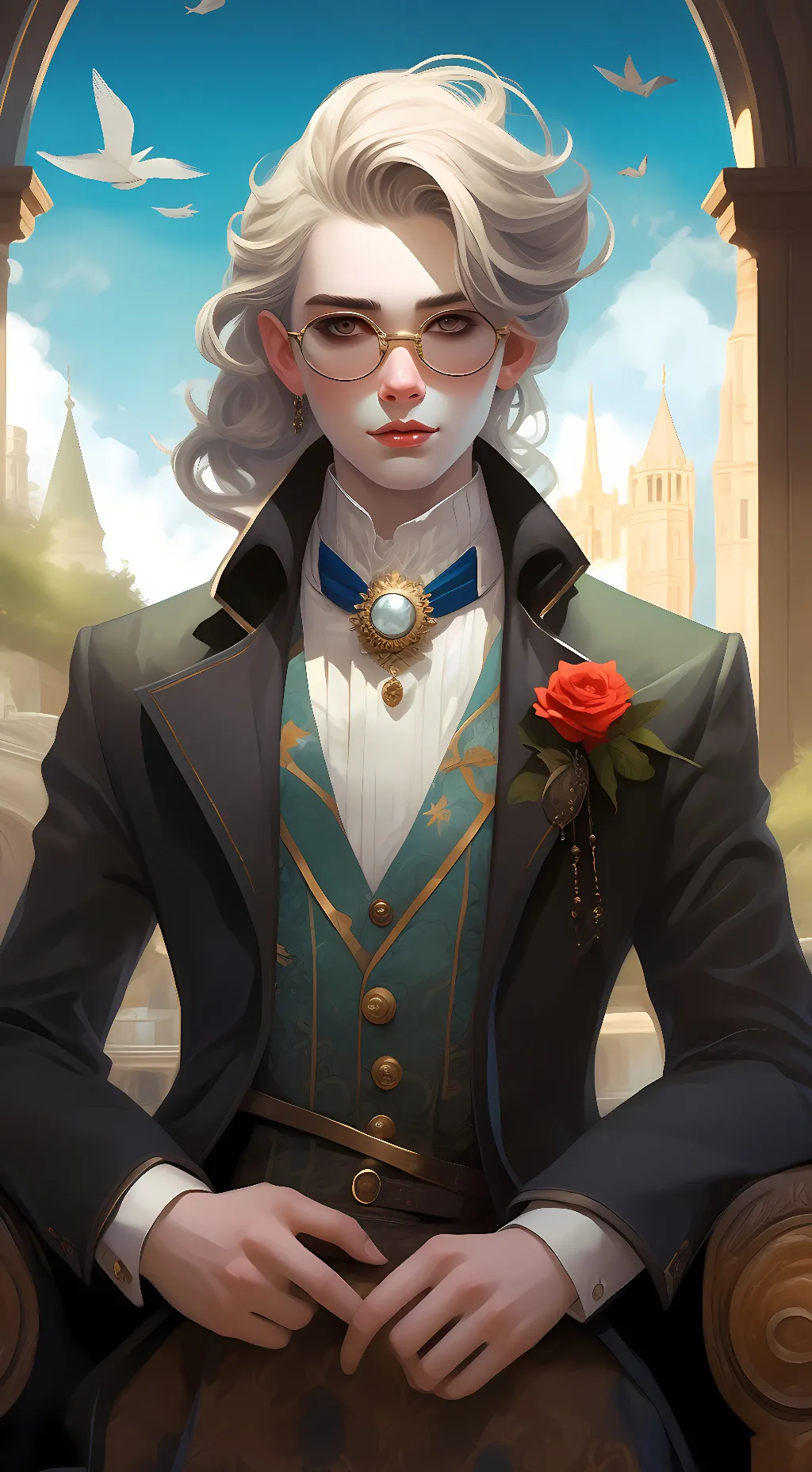 ai character: Douma background