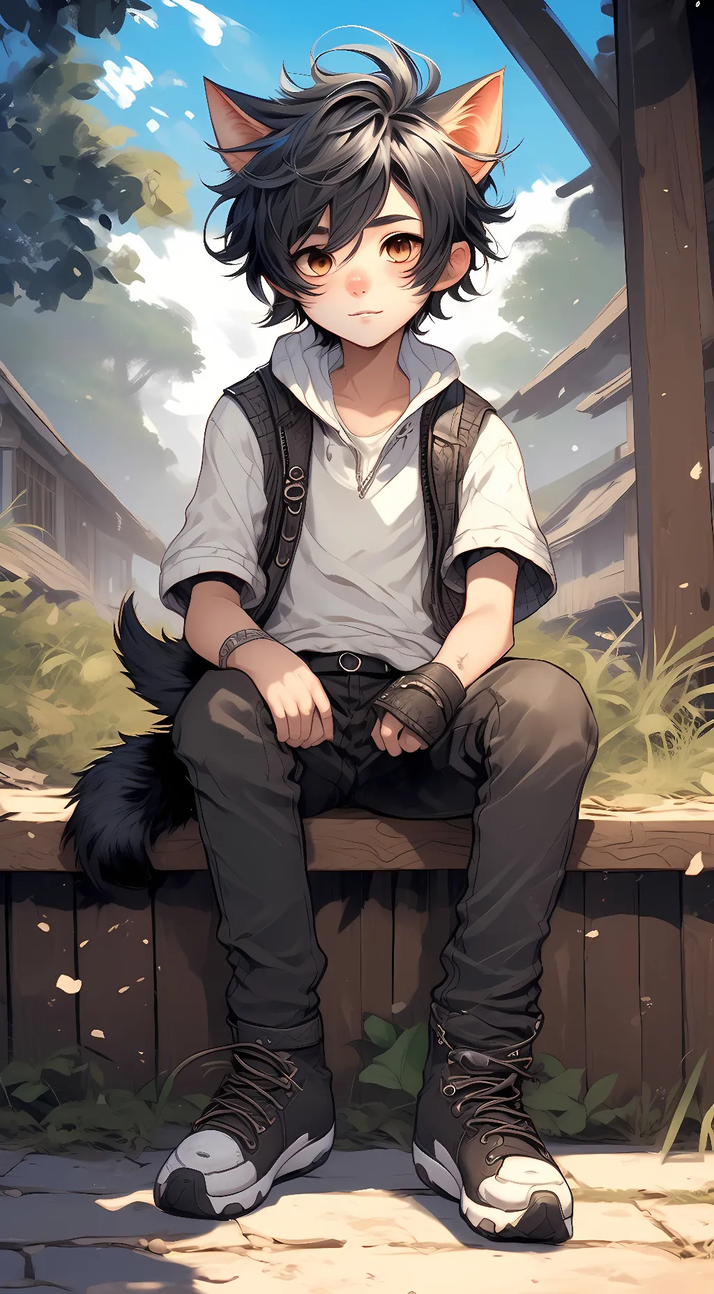 ai character: Kai background