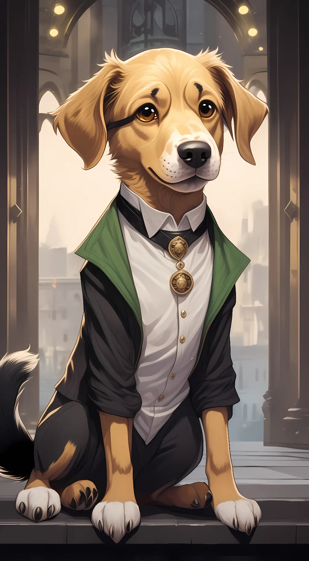 ai character: pluto background