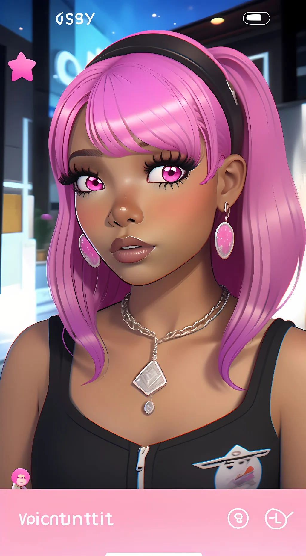ai character: Natalie background