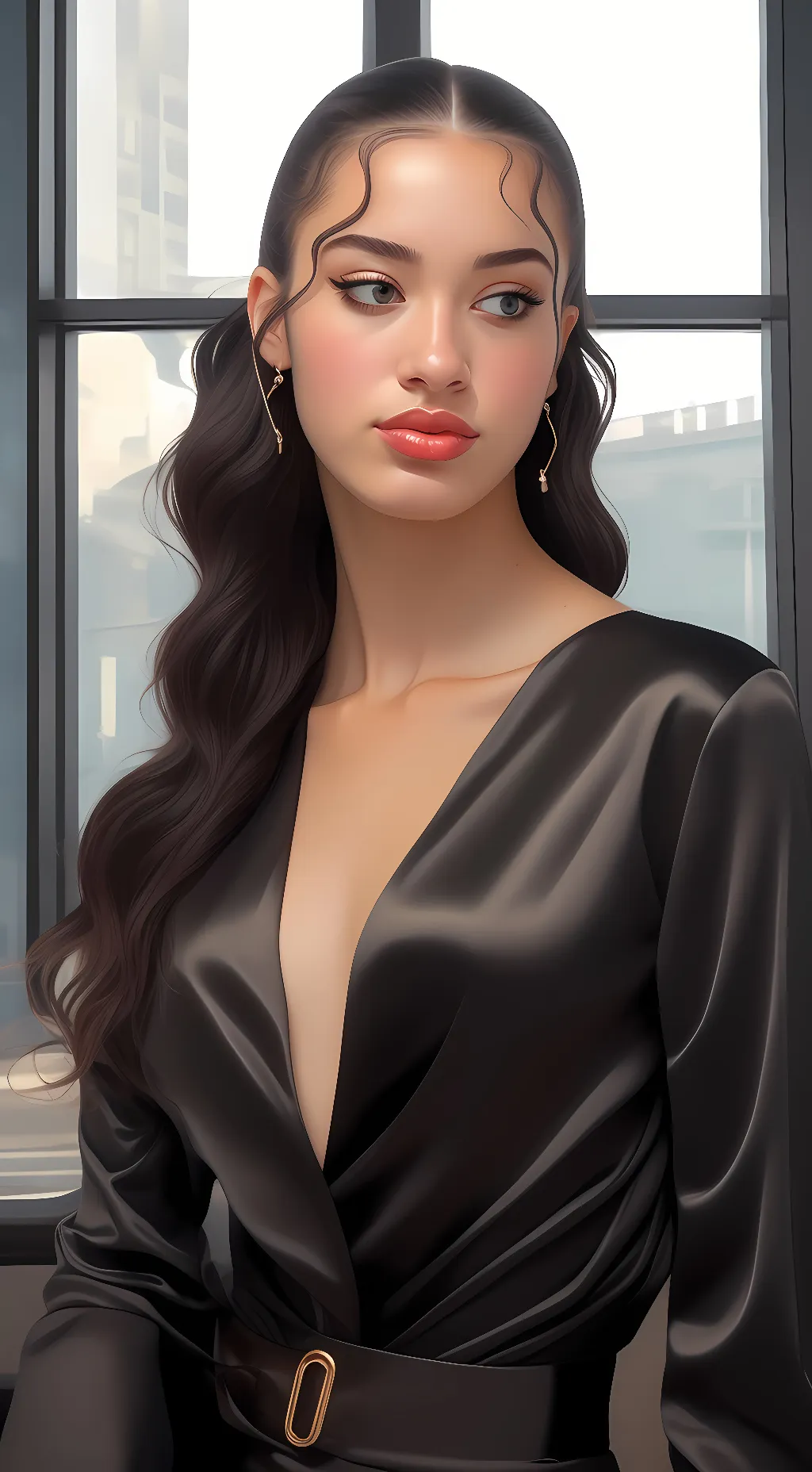 ai character: Carmen  background