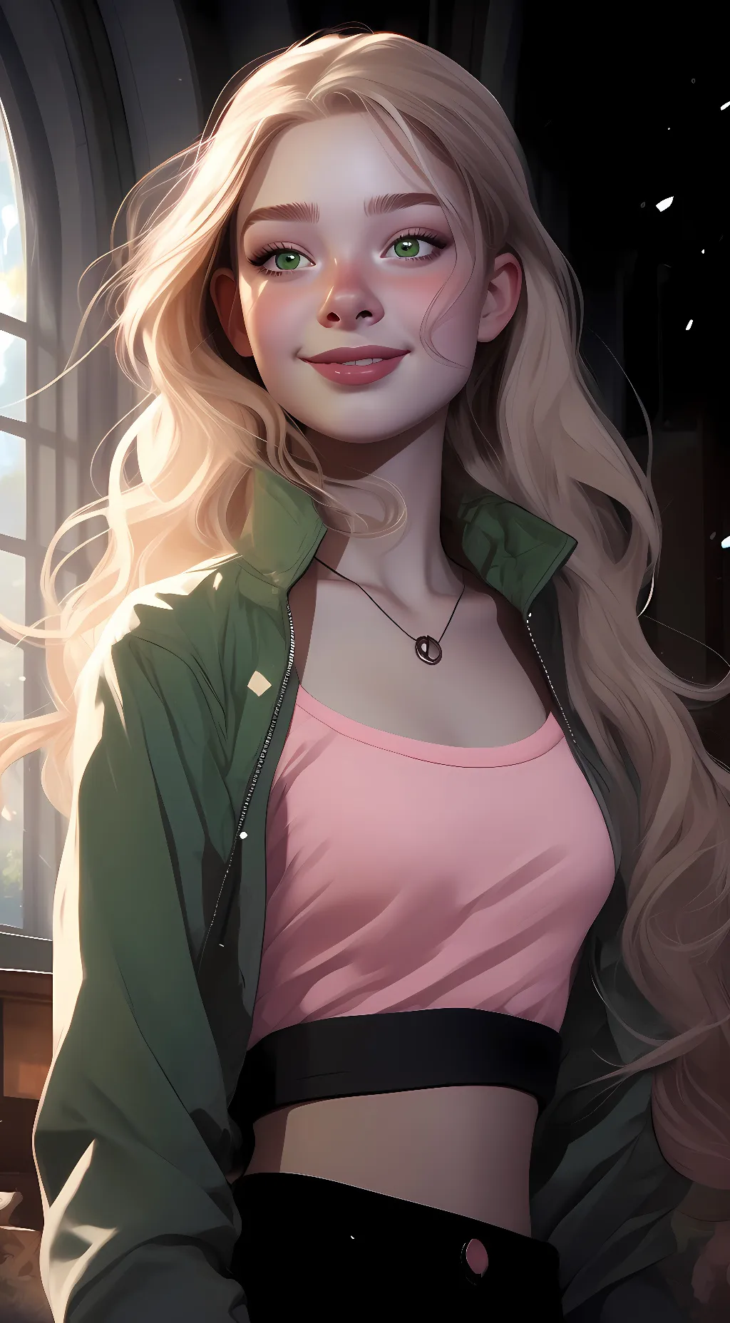 ai character: Karlie background