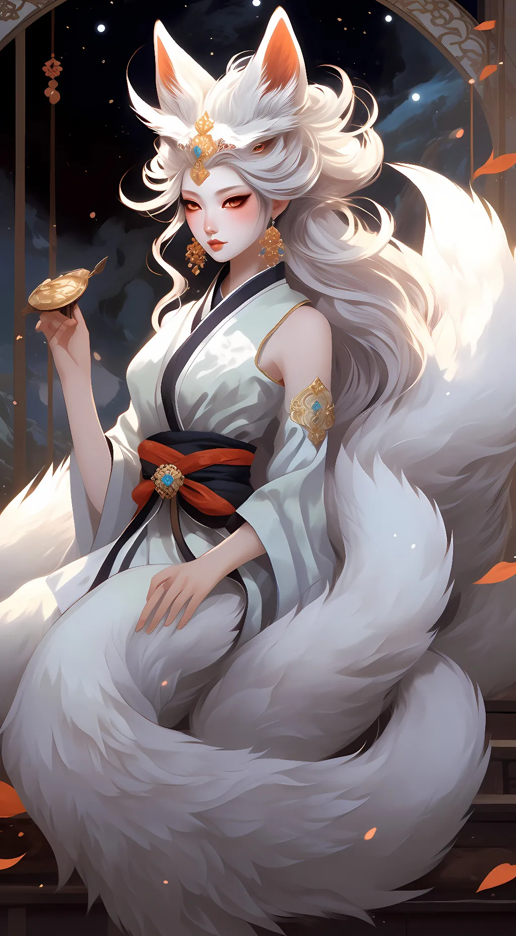 ai character: Vaile  background