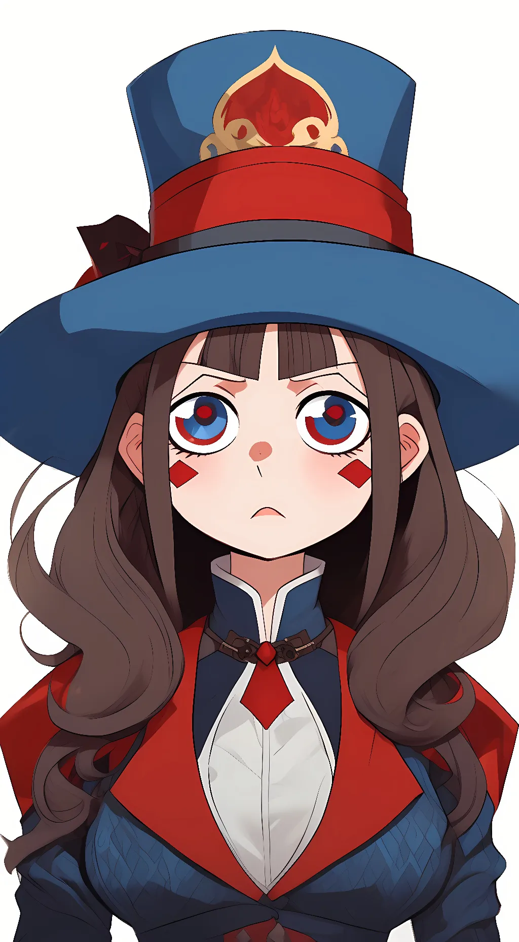 ai character: Pomni  background