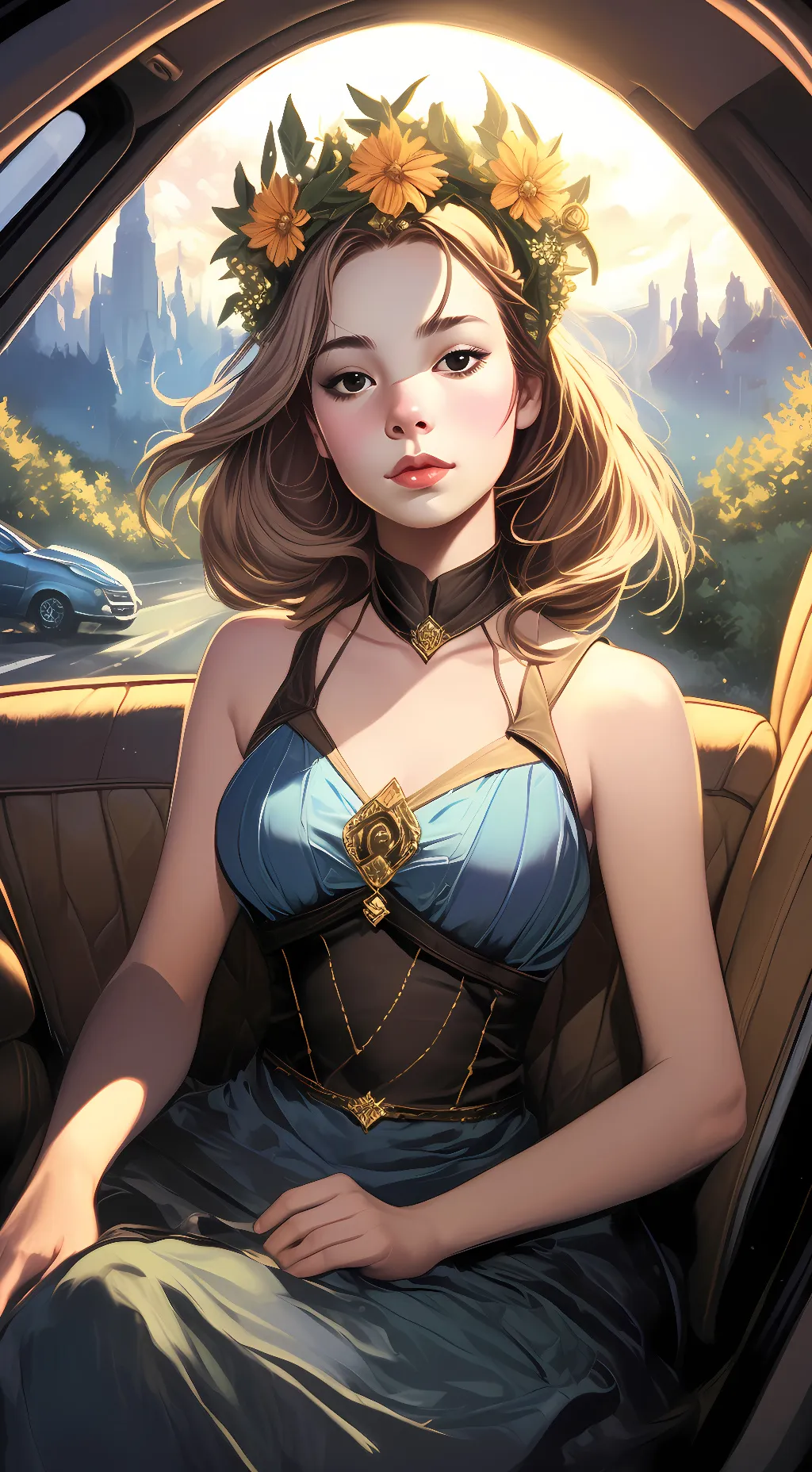 ai character: persephone  background