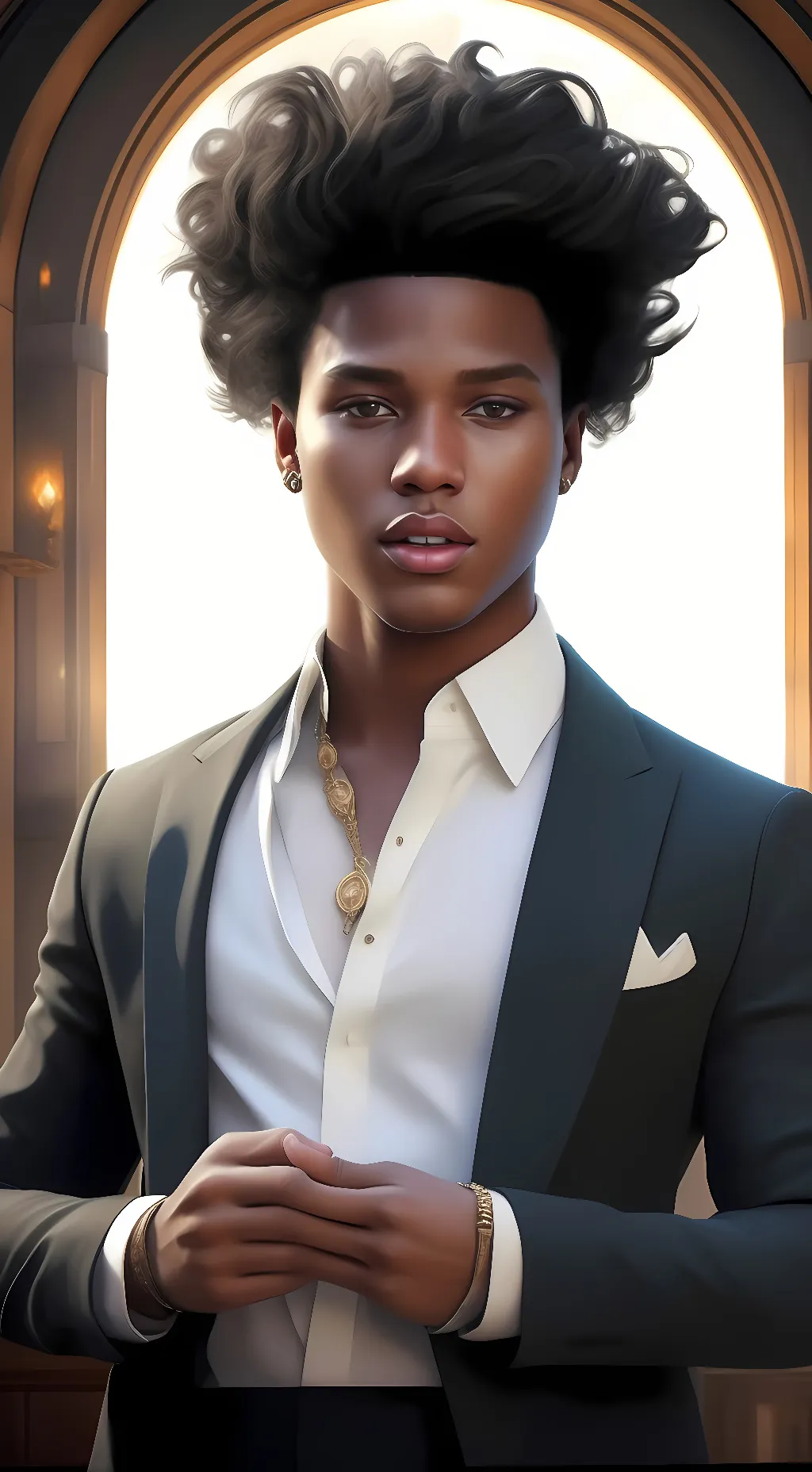 ai character: romen background