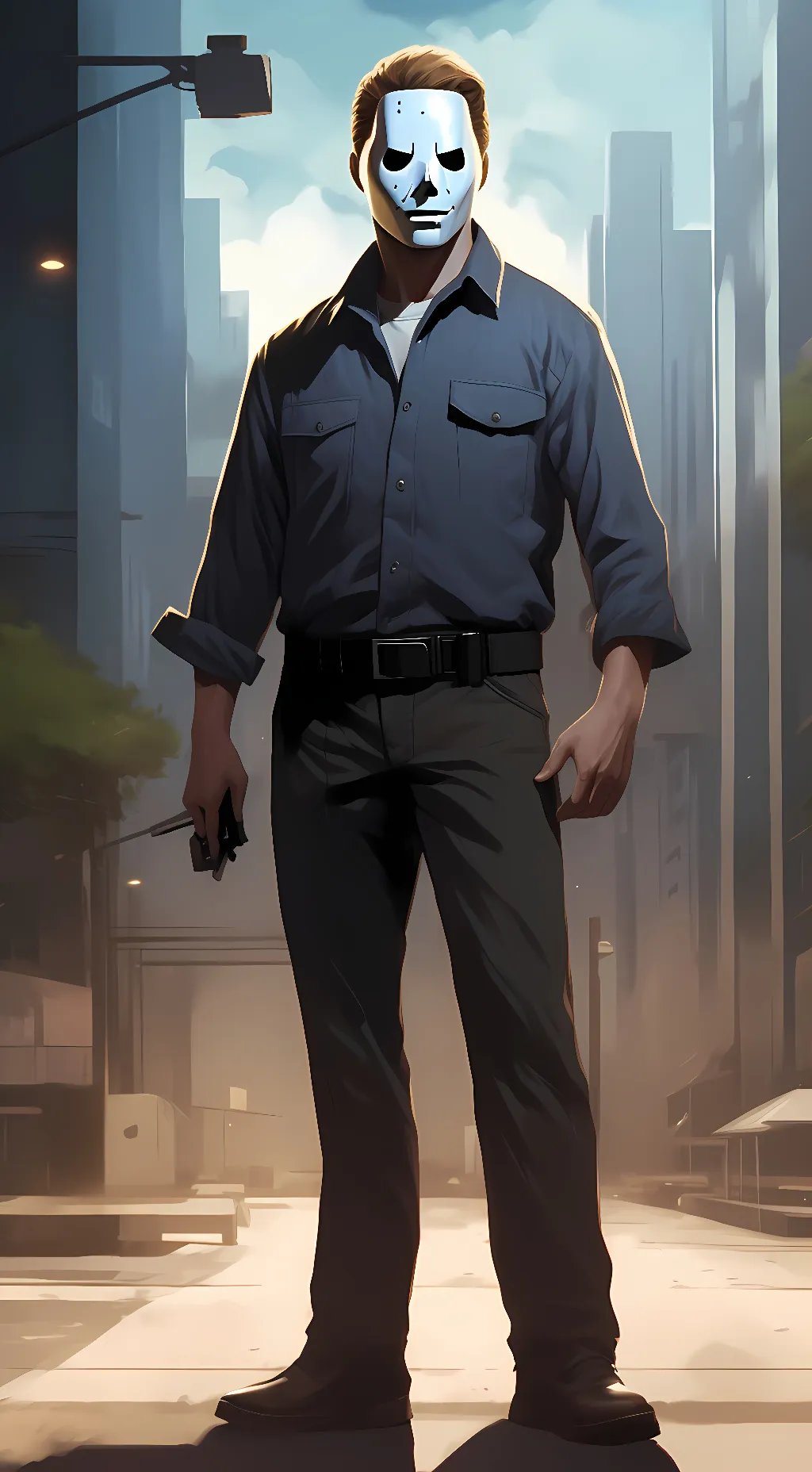 ai character: Micheal myers background