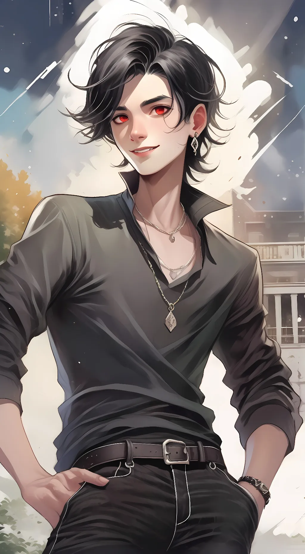 ai character: Mikey background
