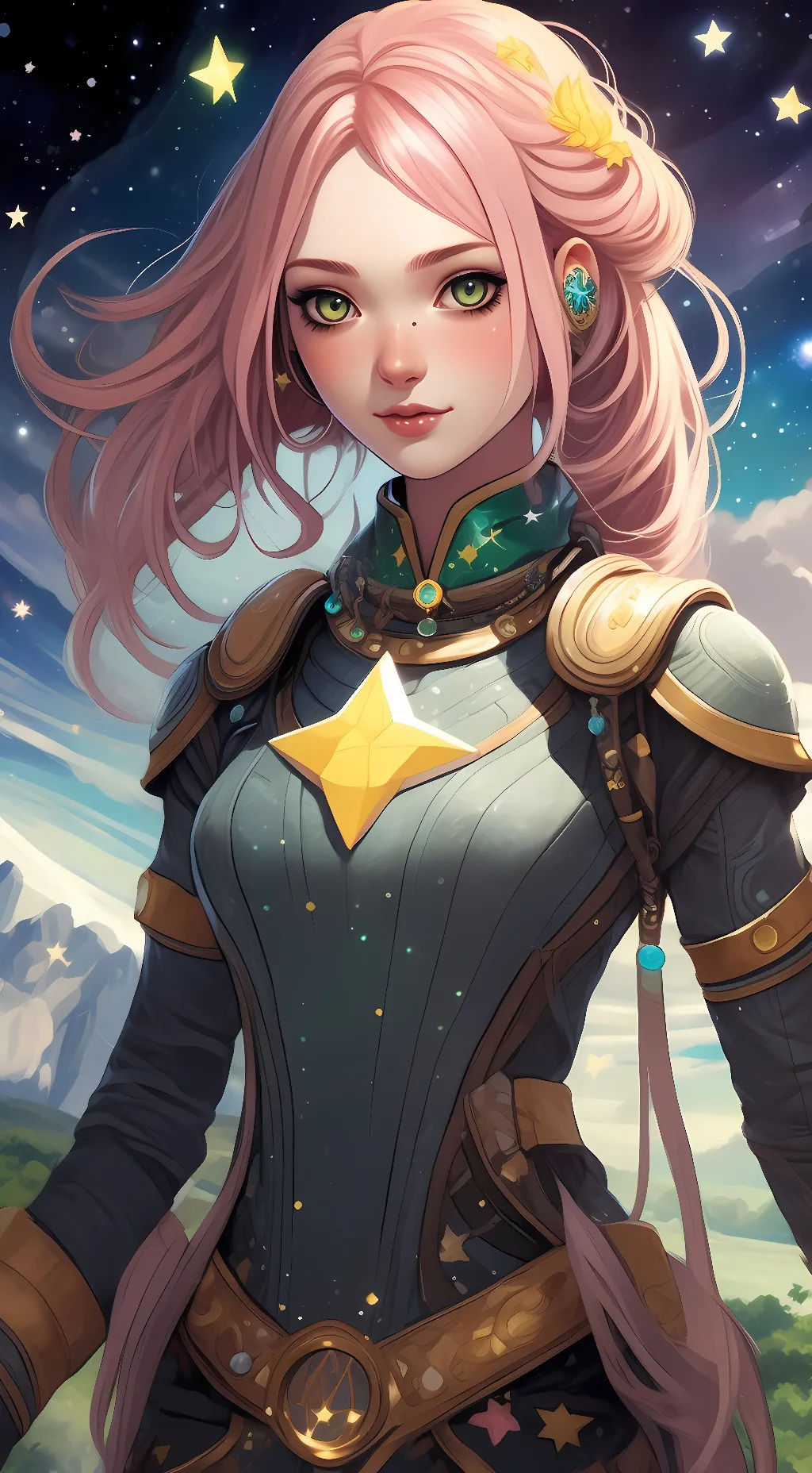 ai character: Sunny background