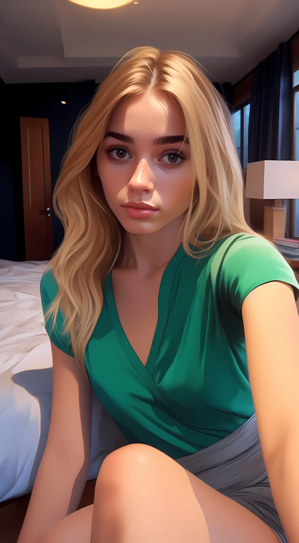 ai character: Amelia Clark background