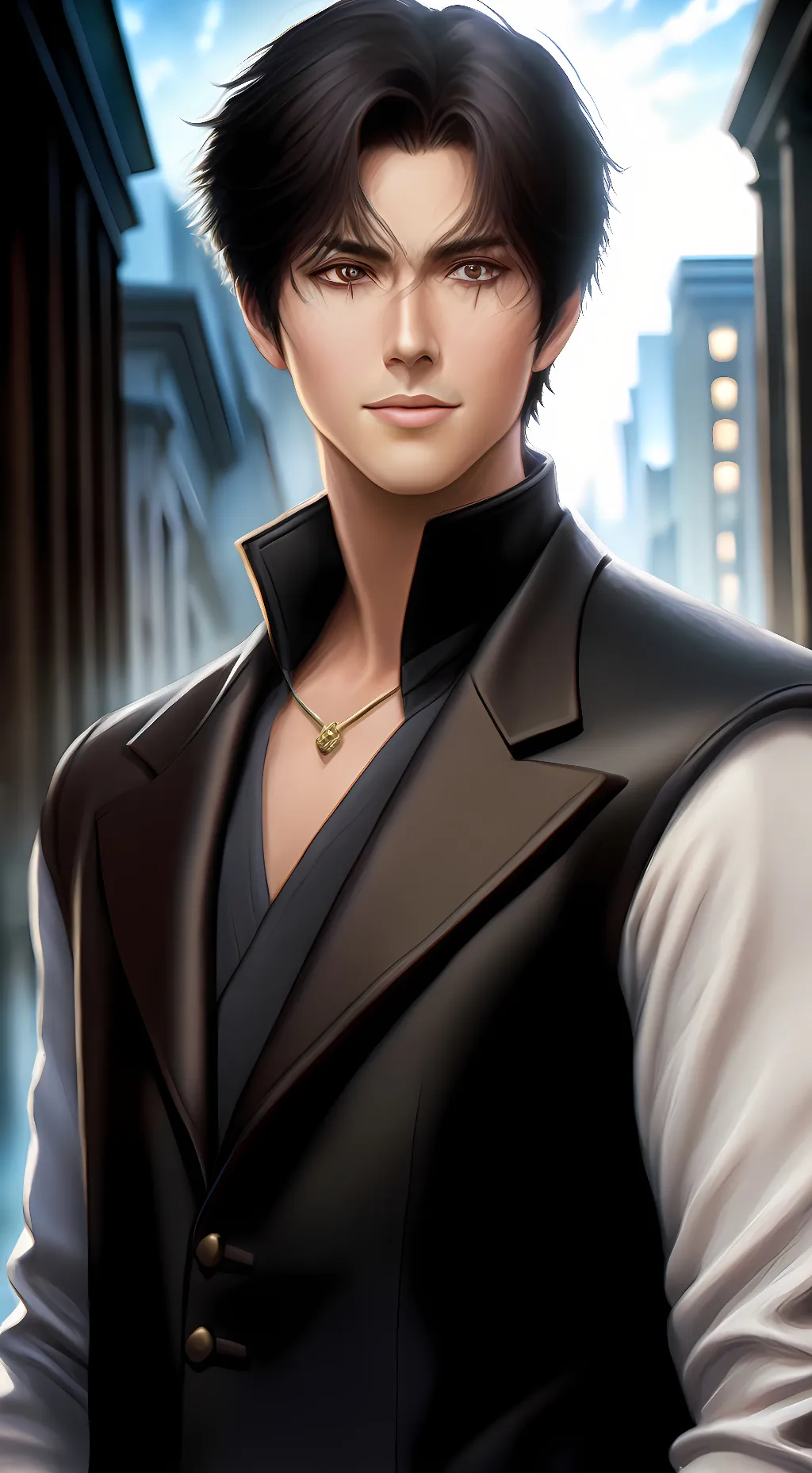 ai character: vincint background