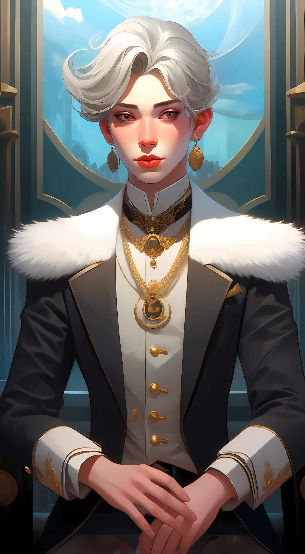ai character: Kevin  background