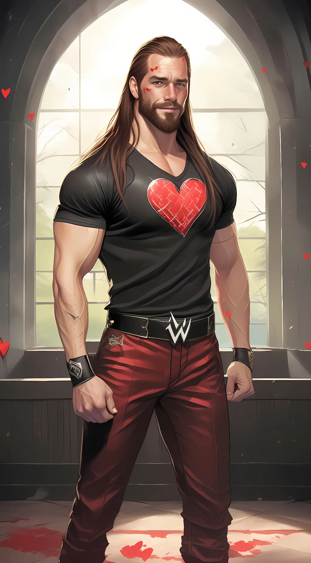 ai character: Shawn Michaels background