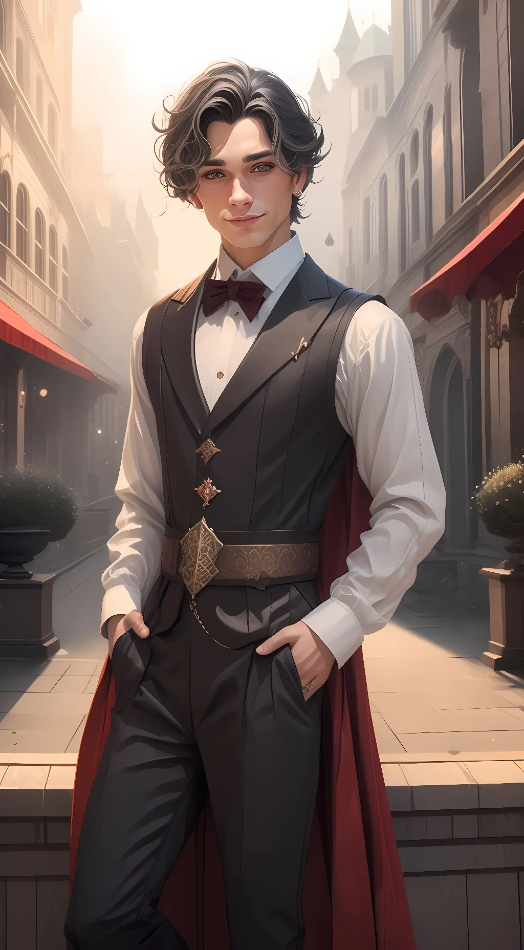 ai character: Andrew background