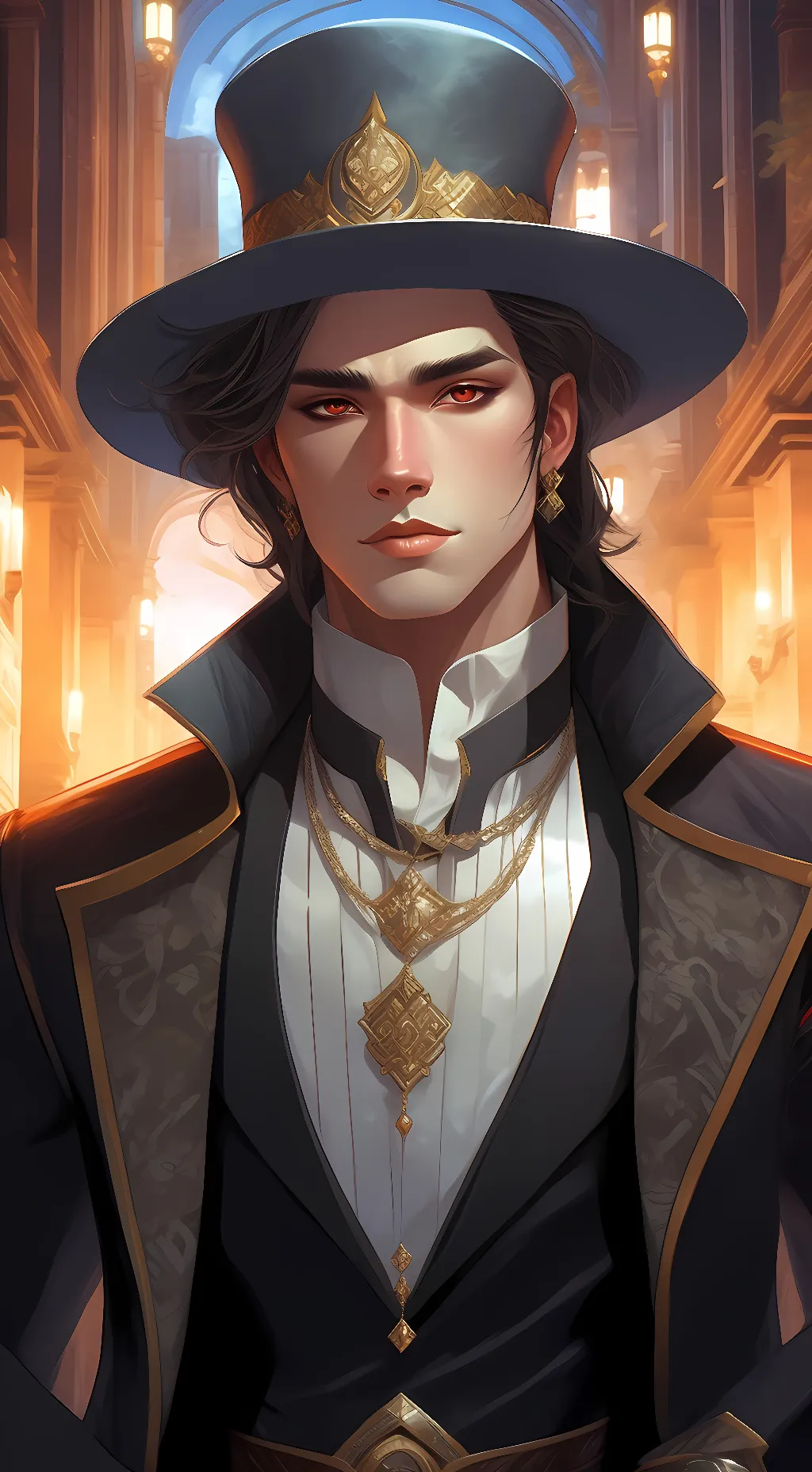 ai character: Oliver Blair background