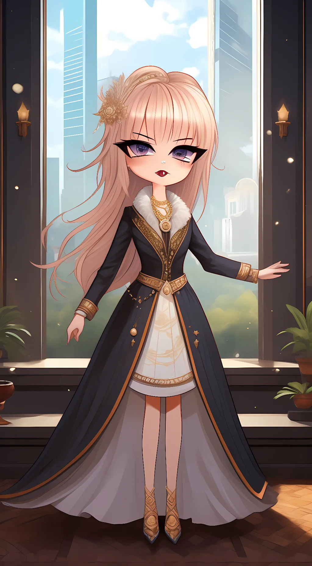 ai character: kinzlee background