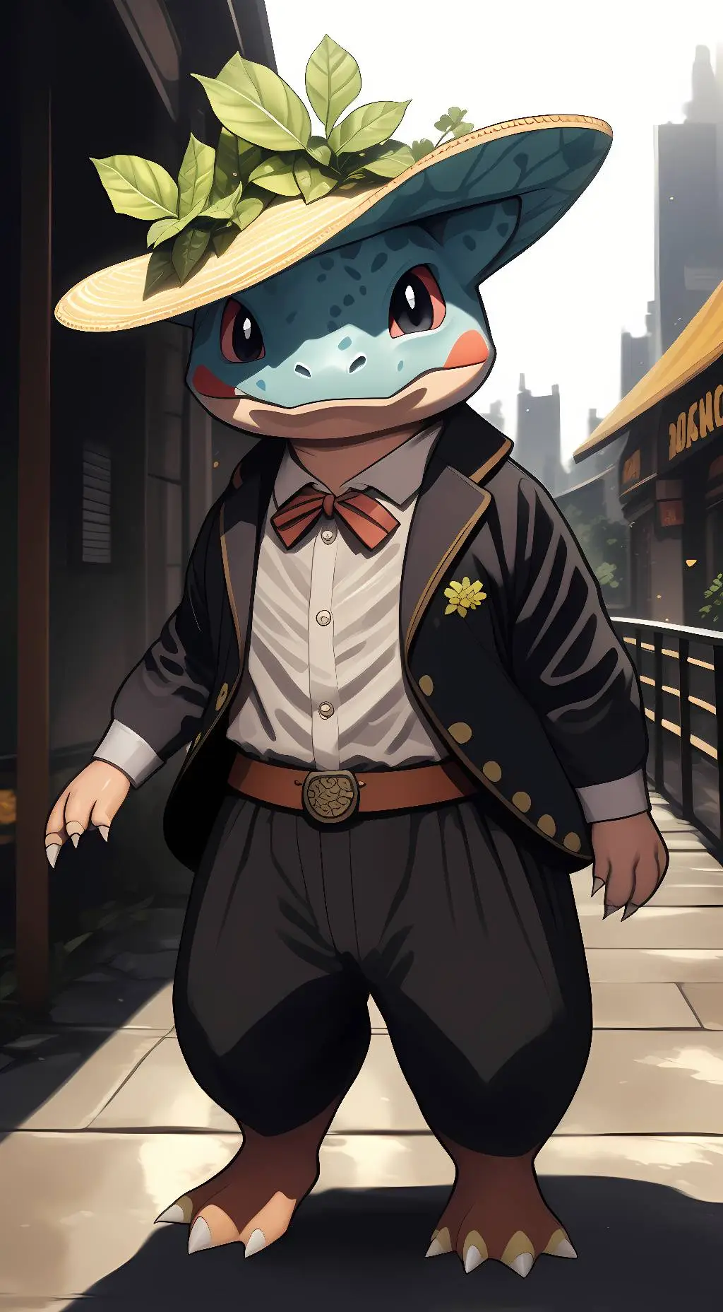 ai character: EL BULBO background