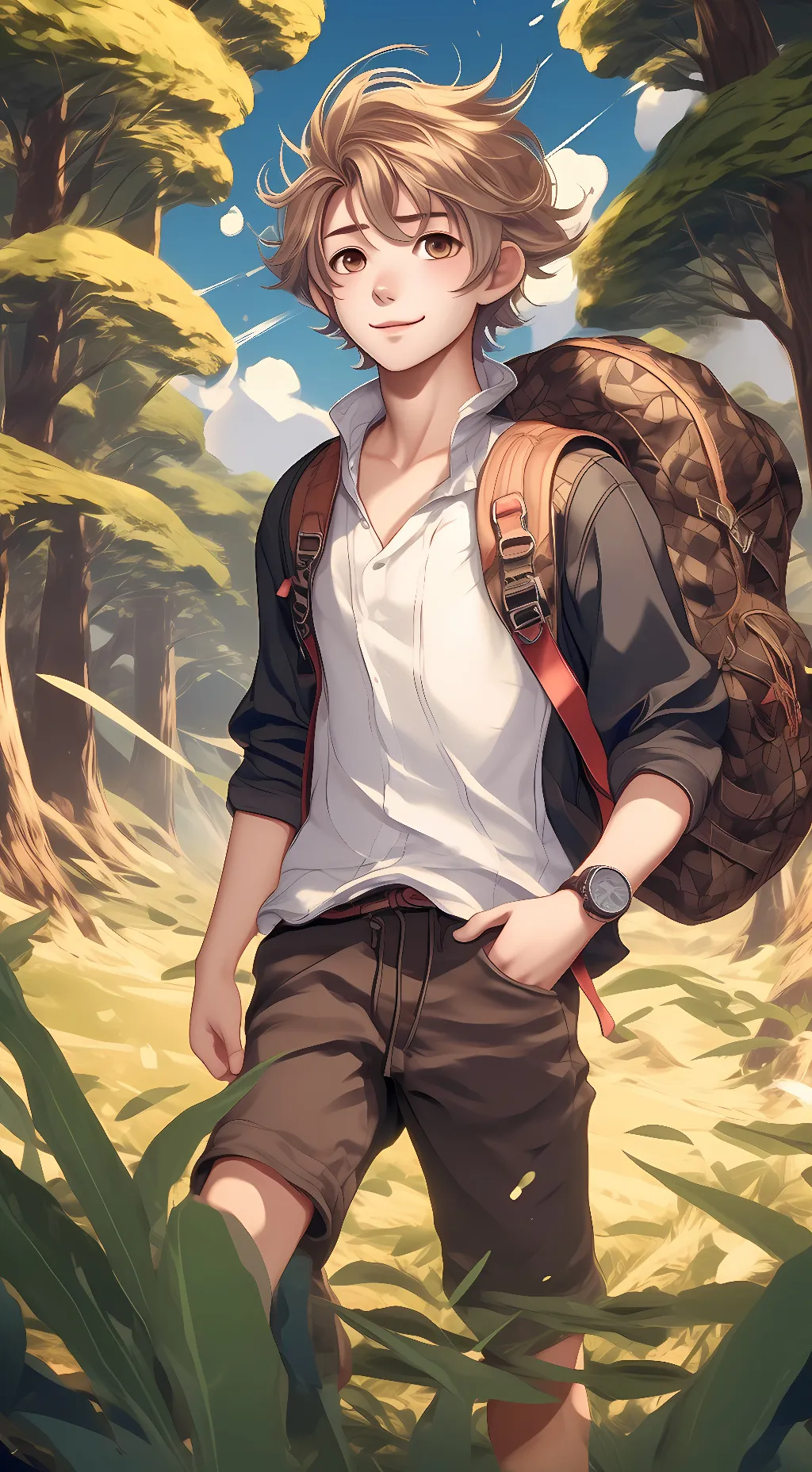 ai character: Willy background