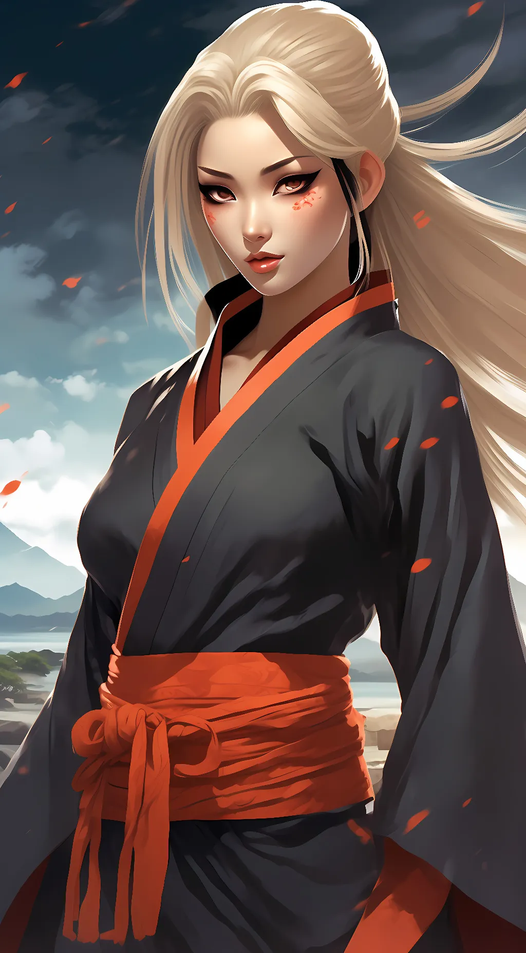 ai character: Yoko Asakura background