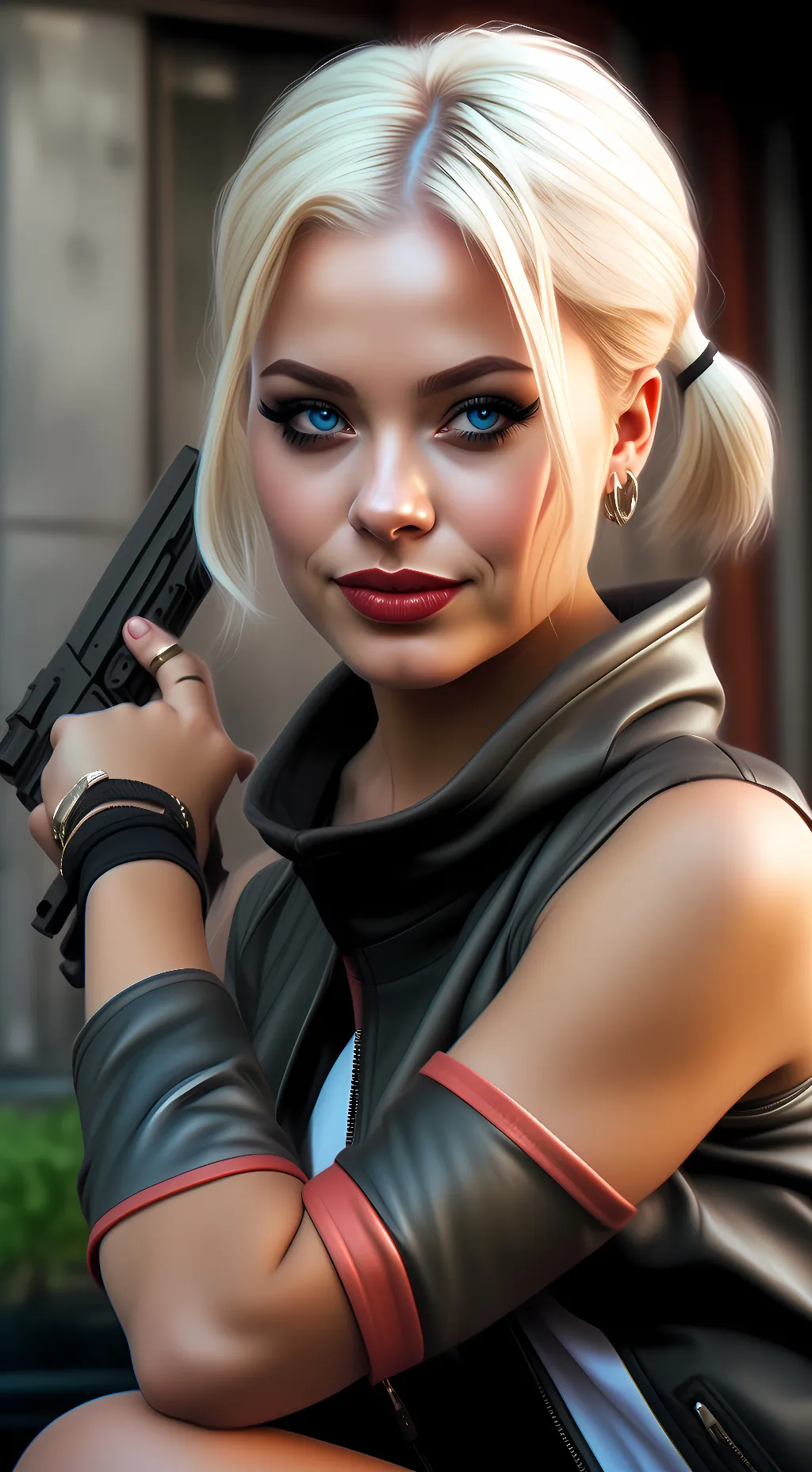 ai character: harley quinn background