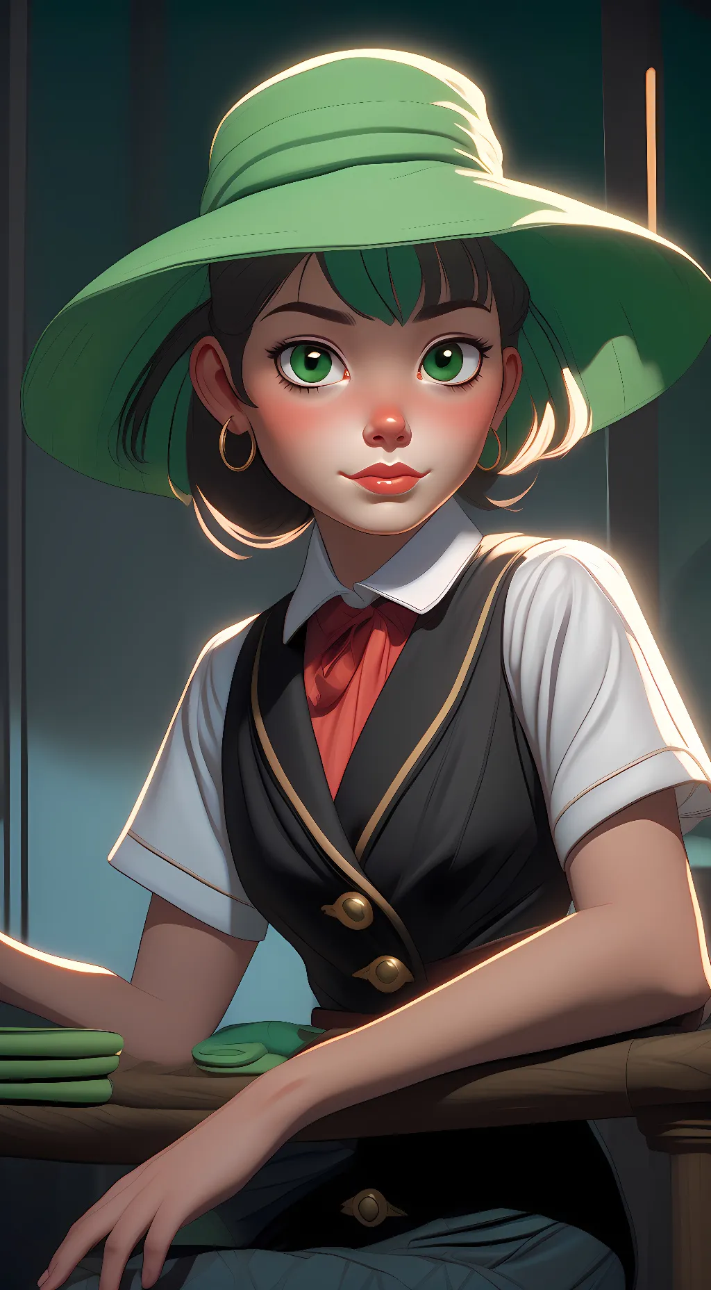 ai character: nia background