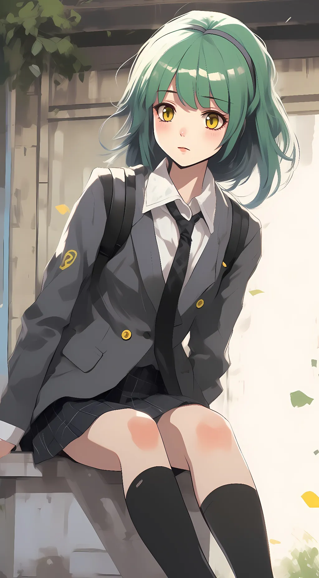 ai character: Kaede Kayano background