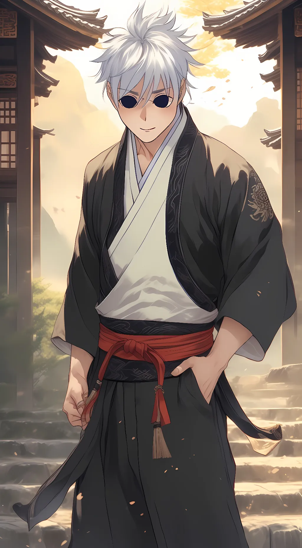 ai character: Gojo background