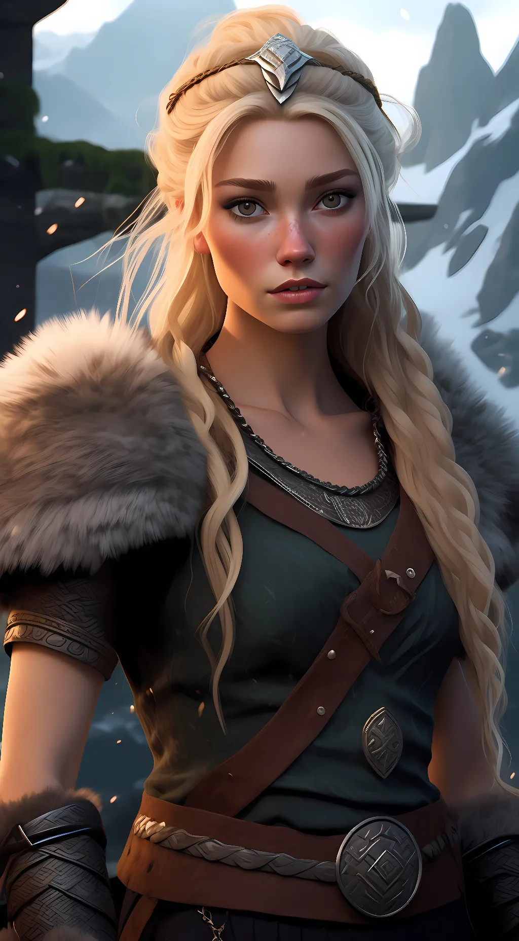 ai character: astrid hofferson  background