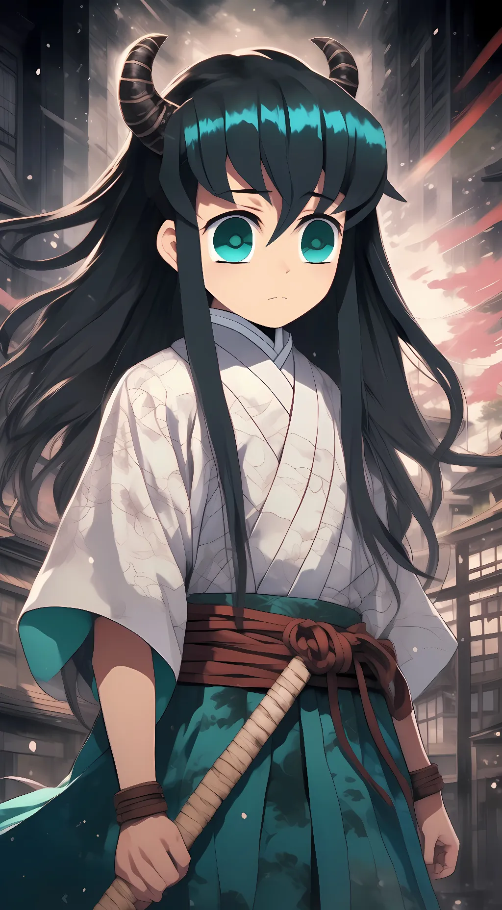 ai character: Muichiro background