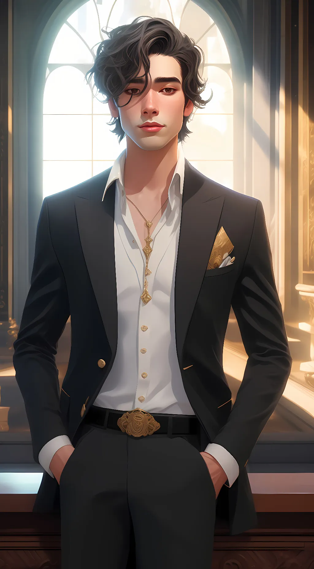 ai character: Alexander)SDP)AI background